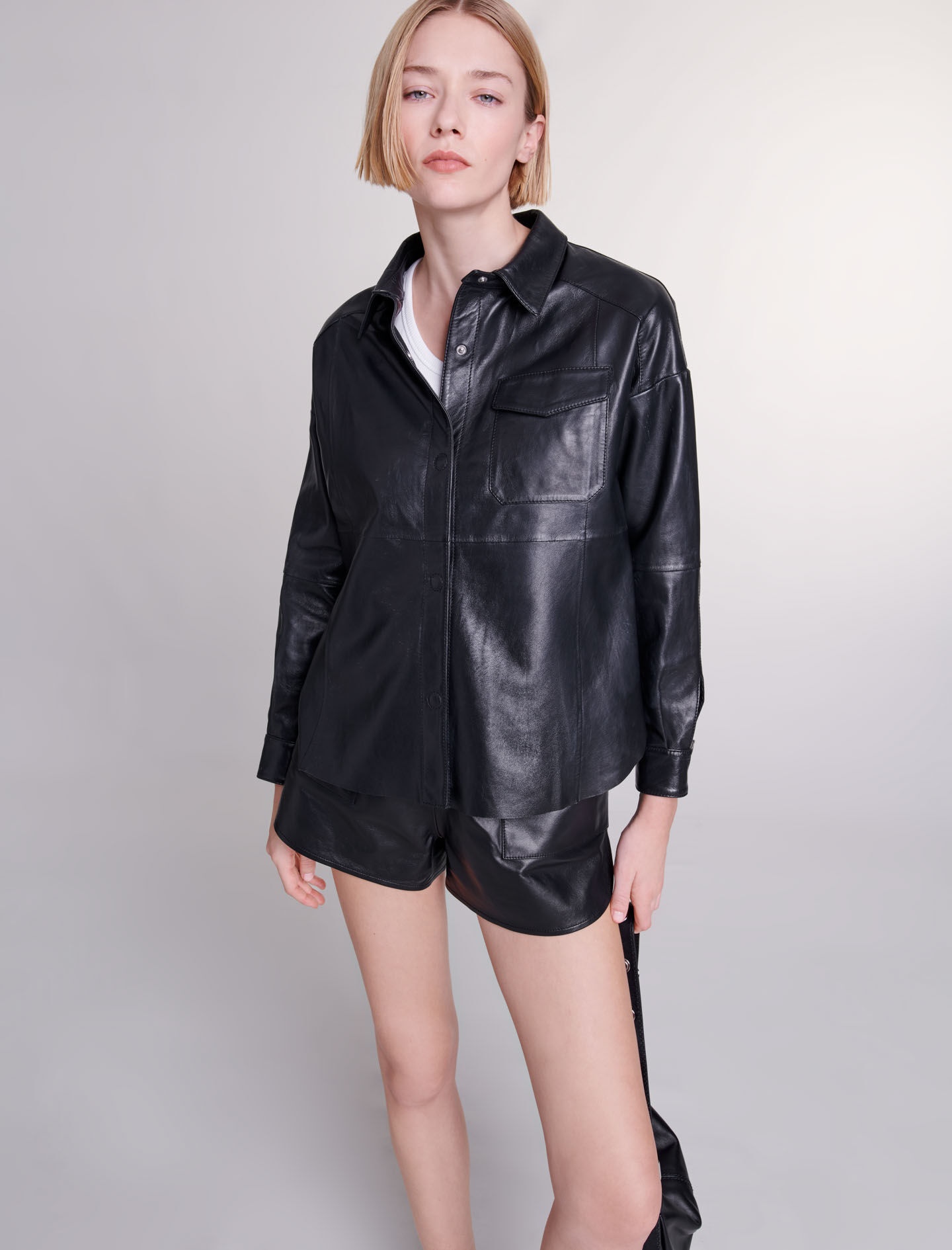Leather shirt - 7