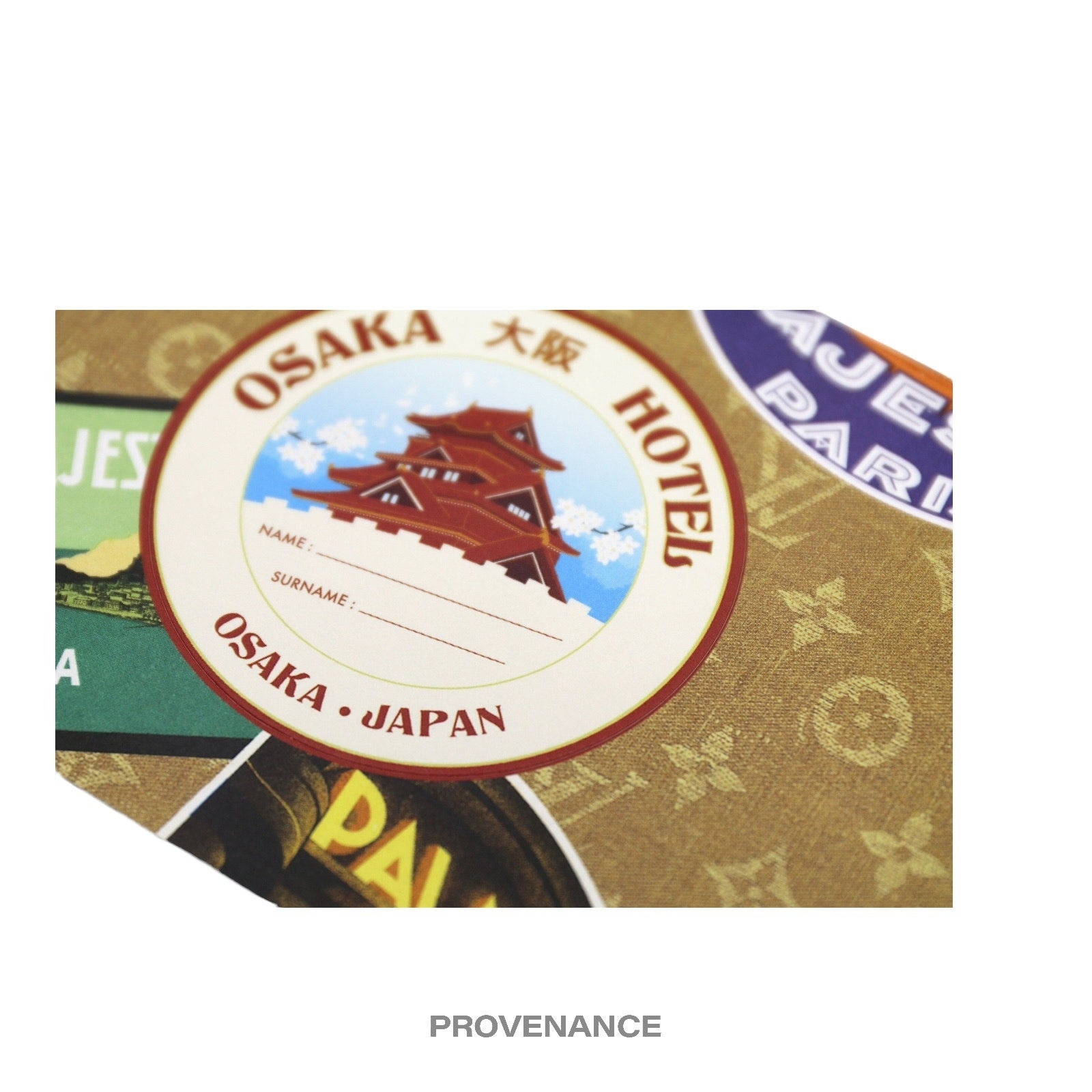 Louis Vuitton Monogram Osaka Sticker Postcard - Osaka Hotel - 3