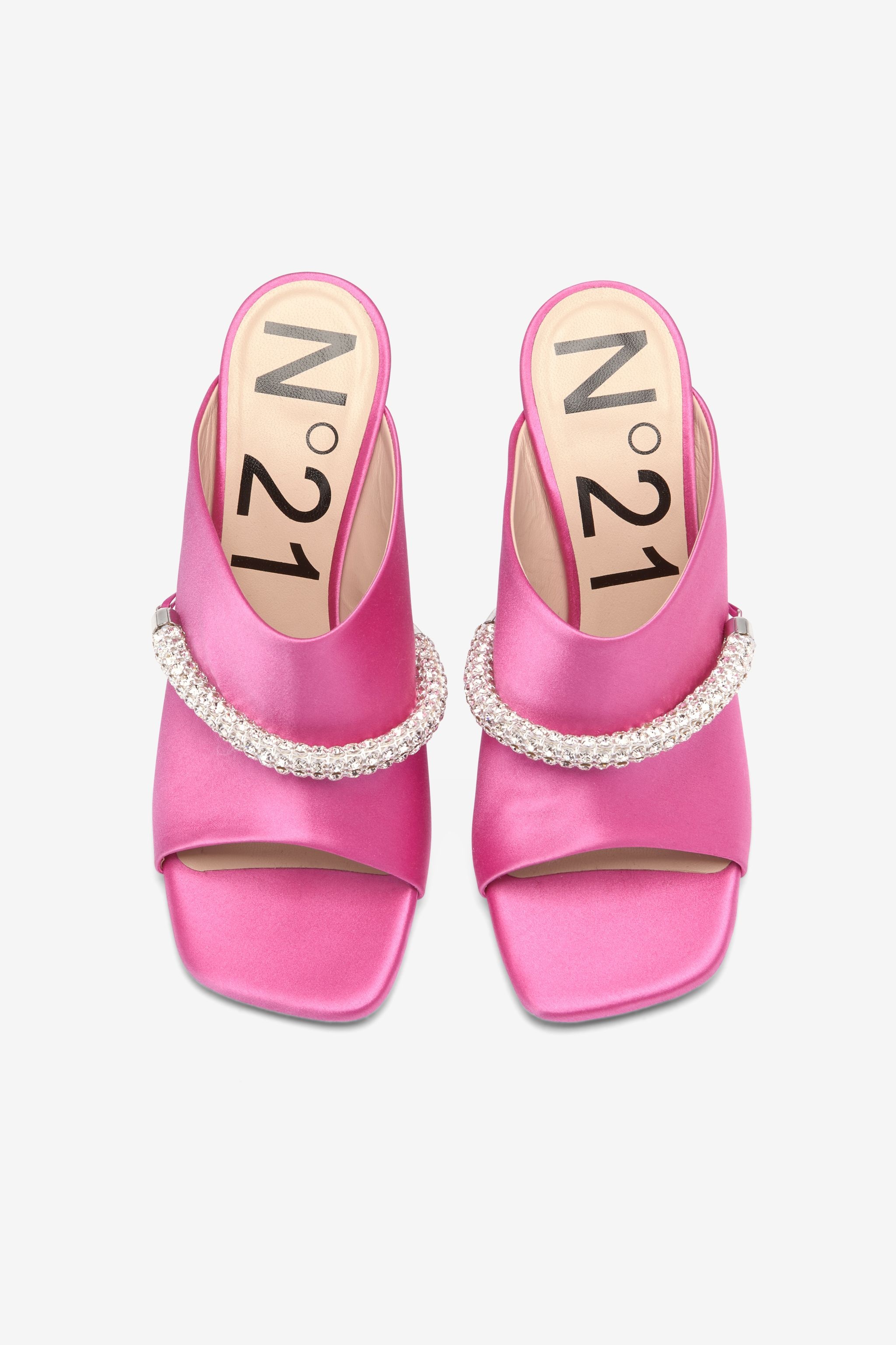 CRYSTAL-EMBELLISHED MULES - 2