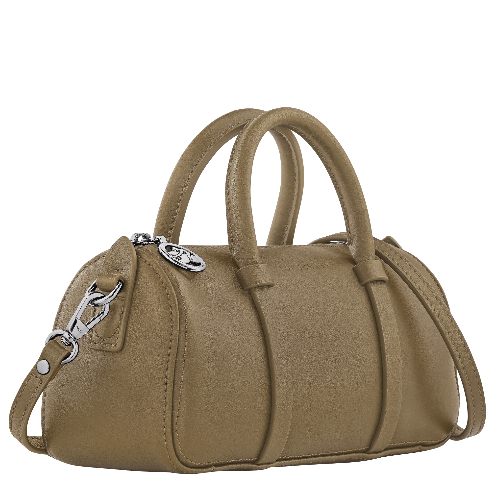 Daylong S Handbag Olive - Leather - 3