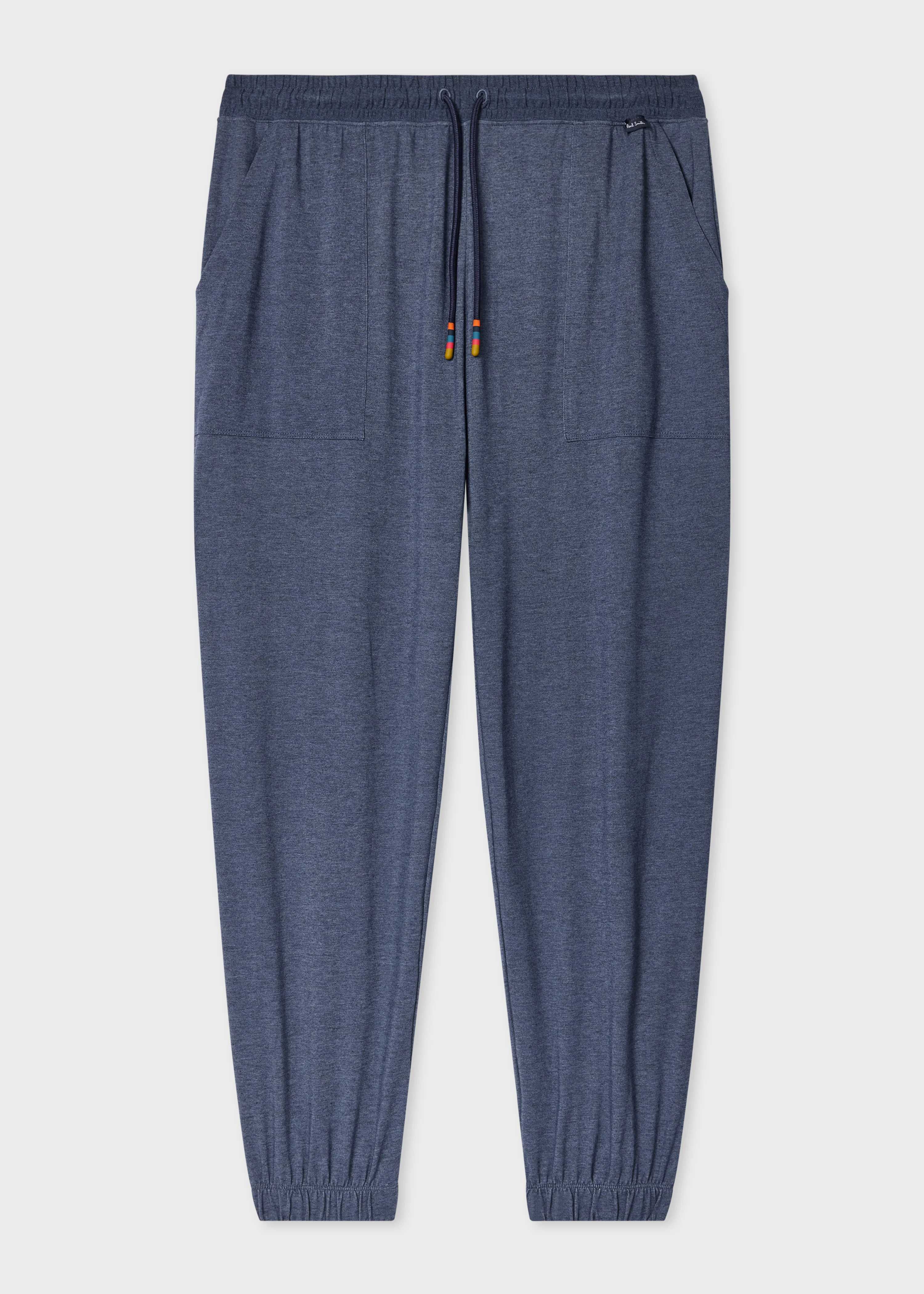 Dark Blue Modal-Blend Lounge Pants - 1