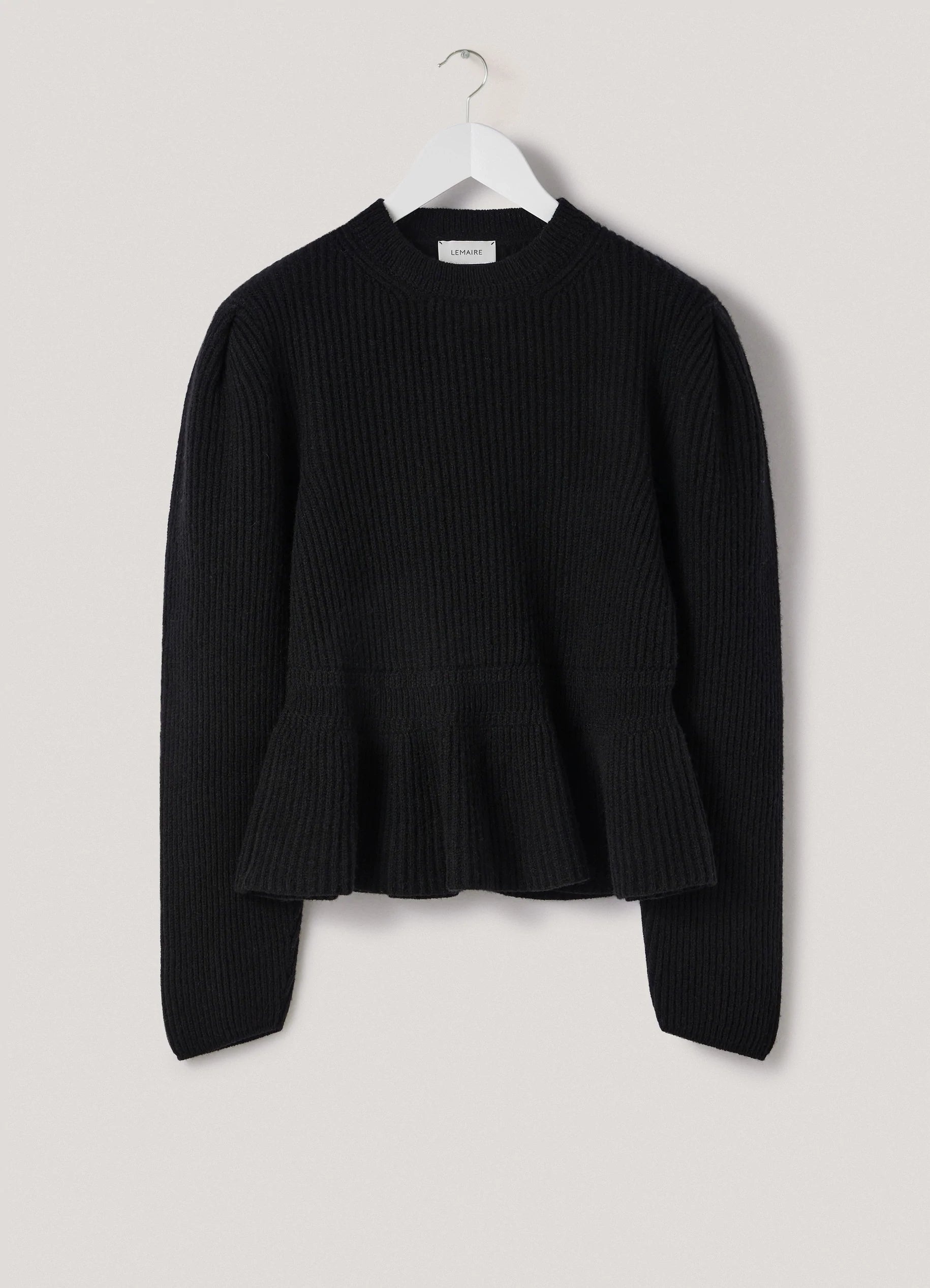 PEPLUM SWEATER
SOFT SHETLAND - 1