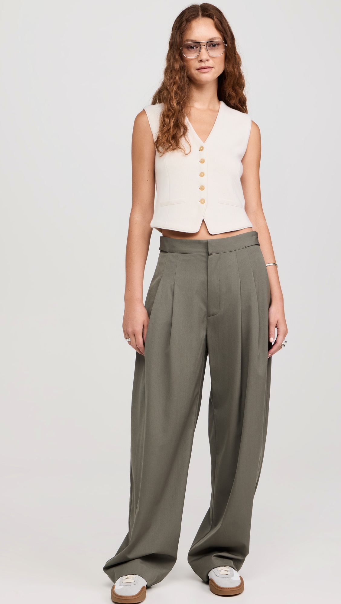 Tailored Cashmere Vest - 4