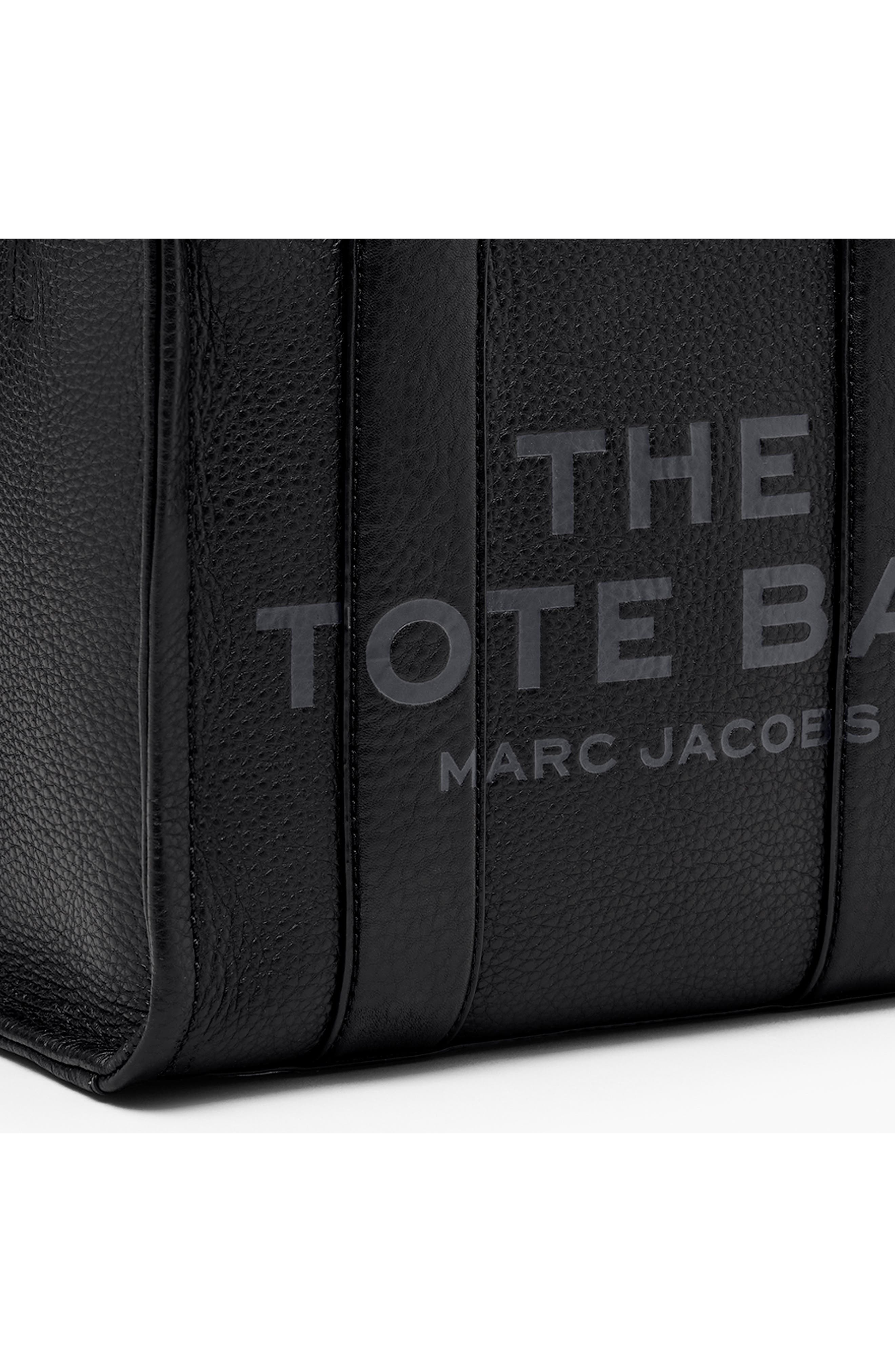 Marc Jacobs The Leather Small Tote Bag in Black at Nordstrom - 9
