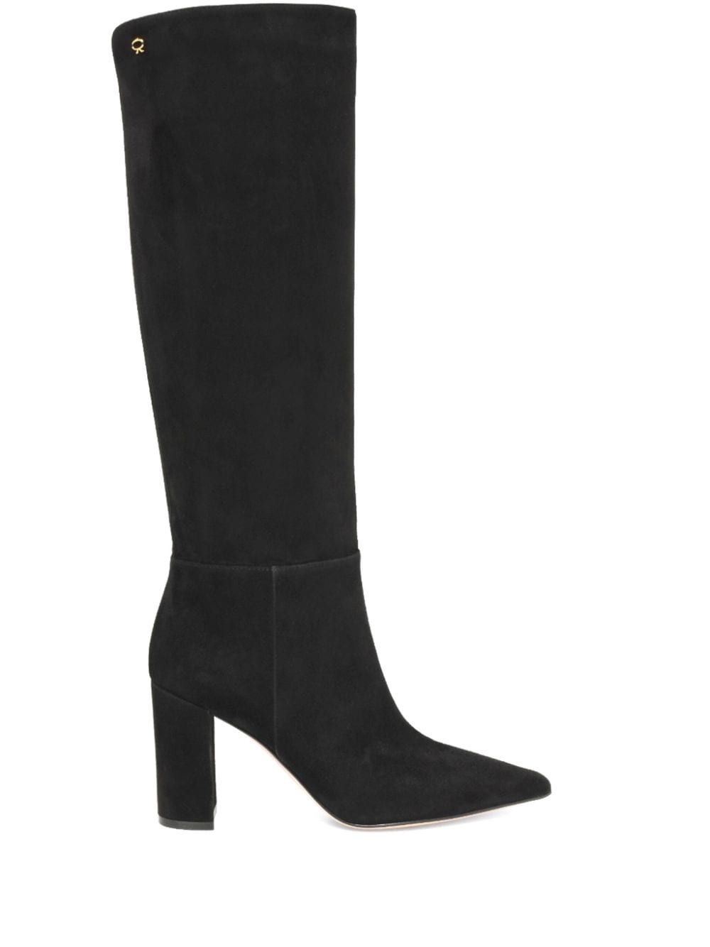 85mm leather boots - 1