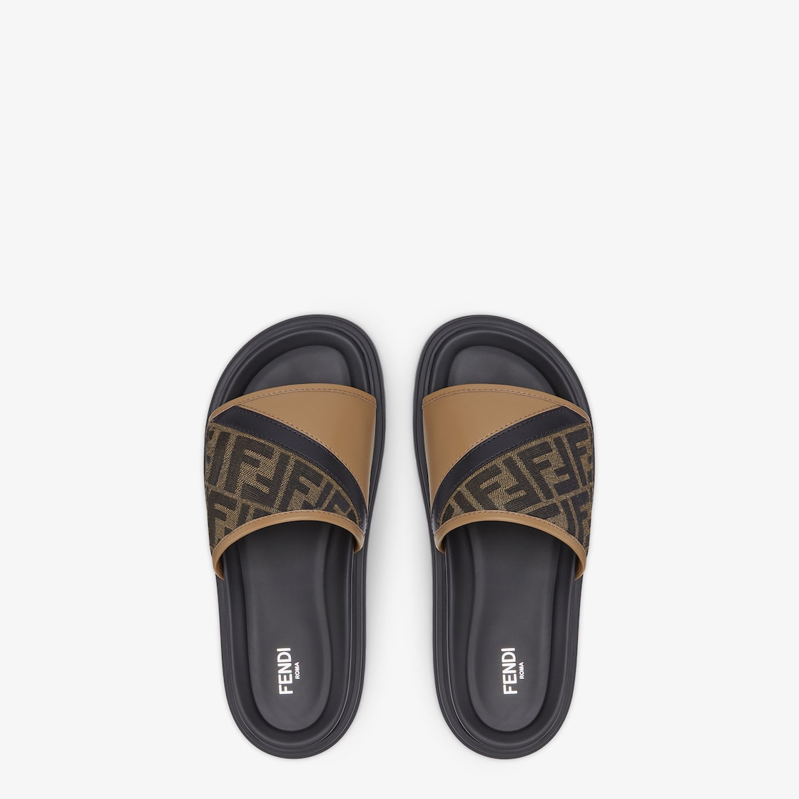 Fendi Diagonal Slides - 4