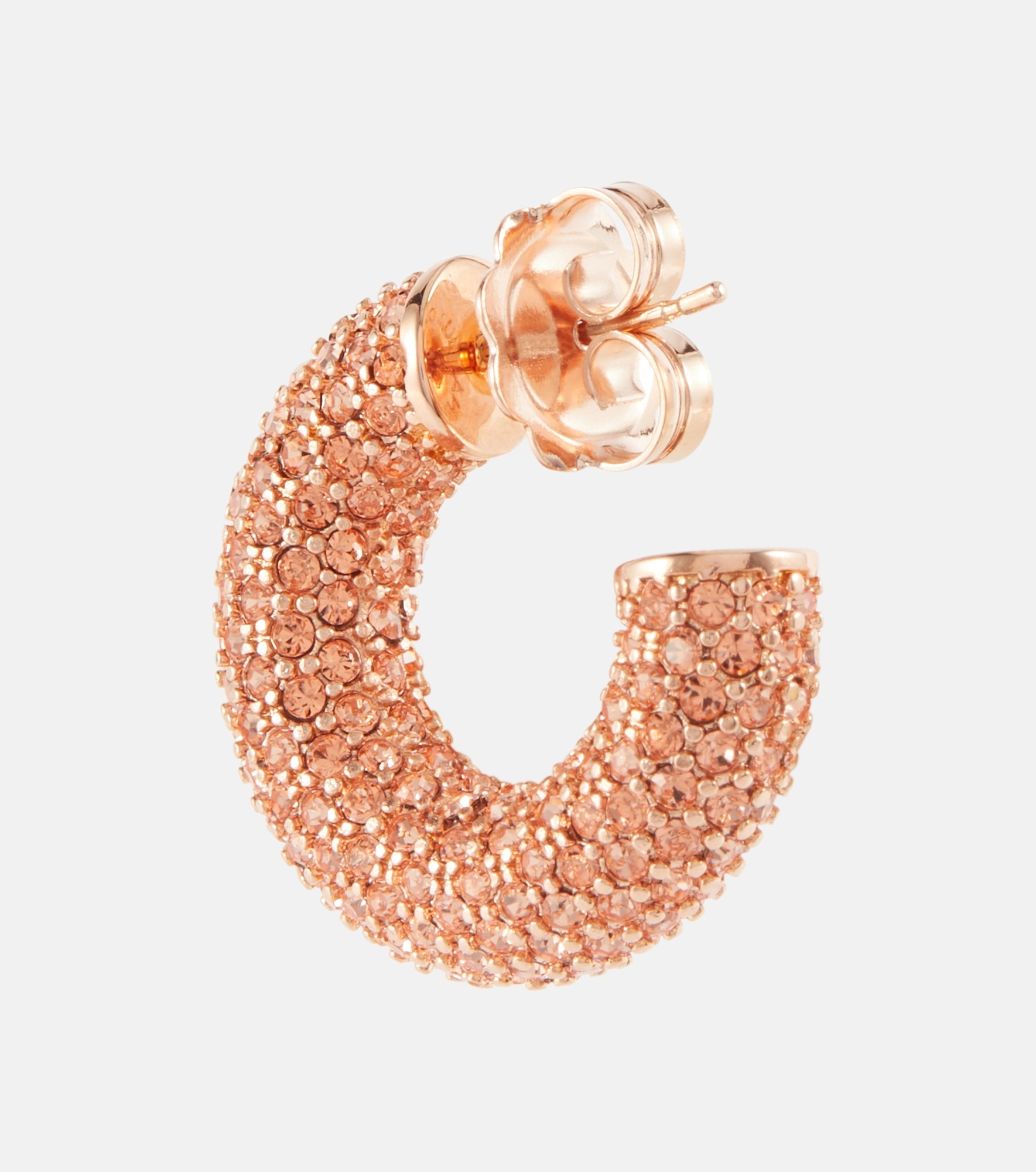 Cameron embellished hoop earrings - 5