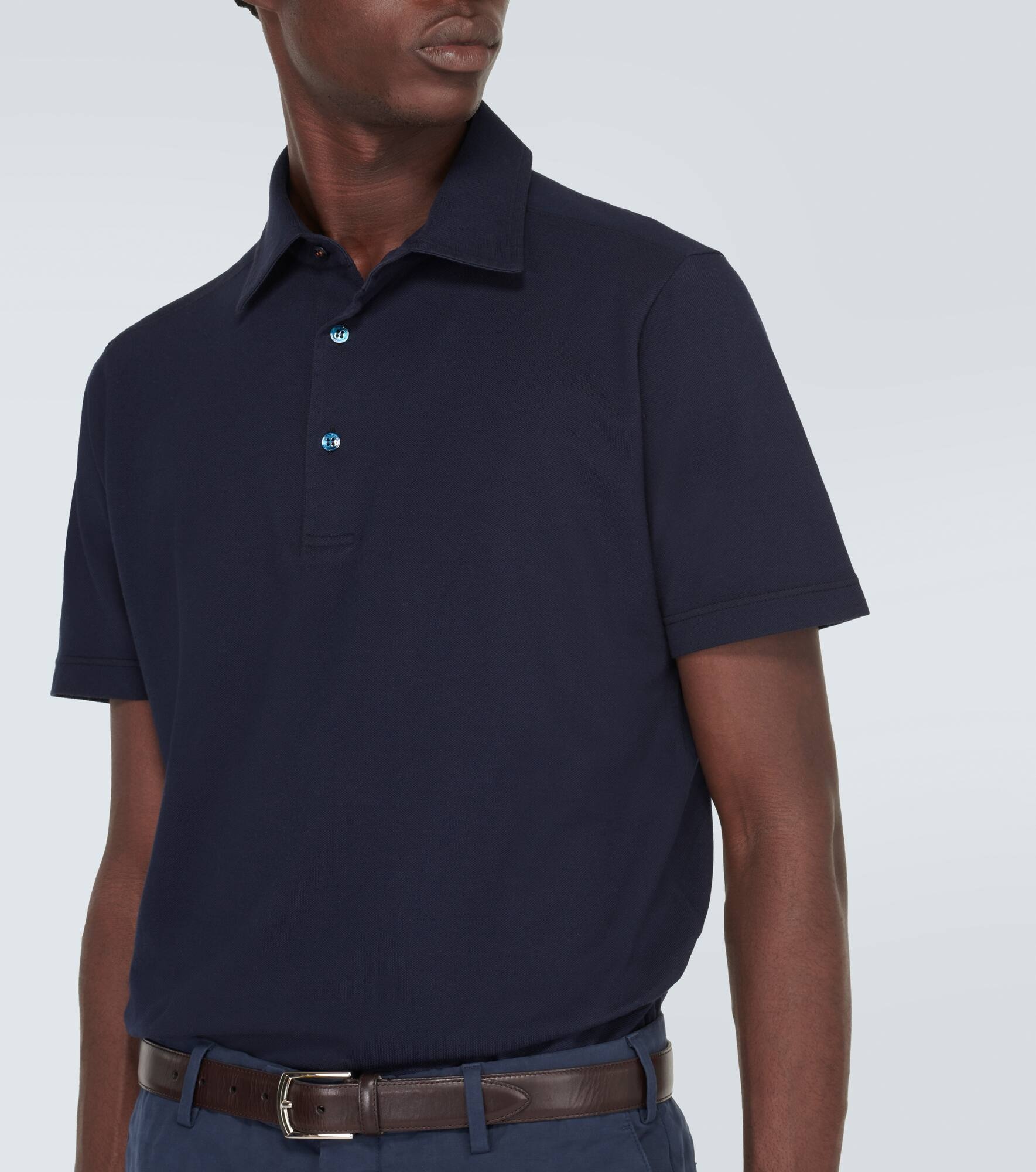 Cotton polo shirt - 5