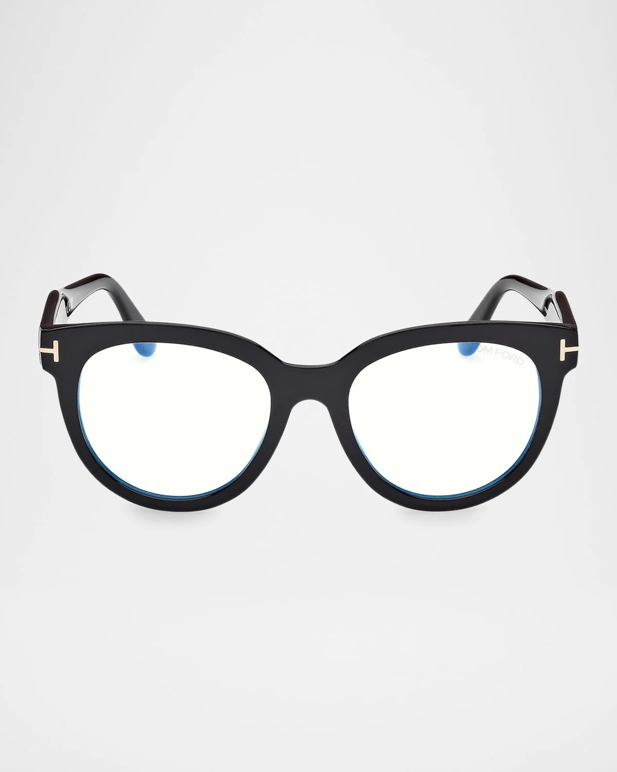 Round Acetate Optical Glasses - 1