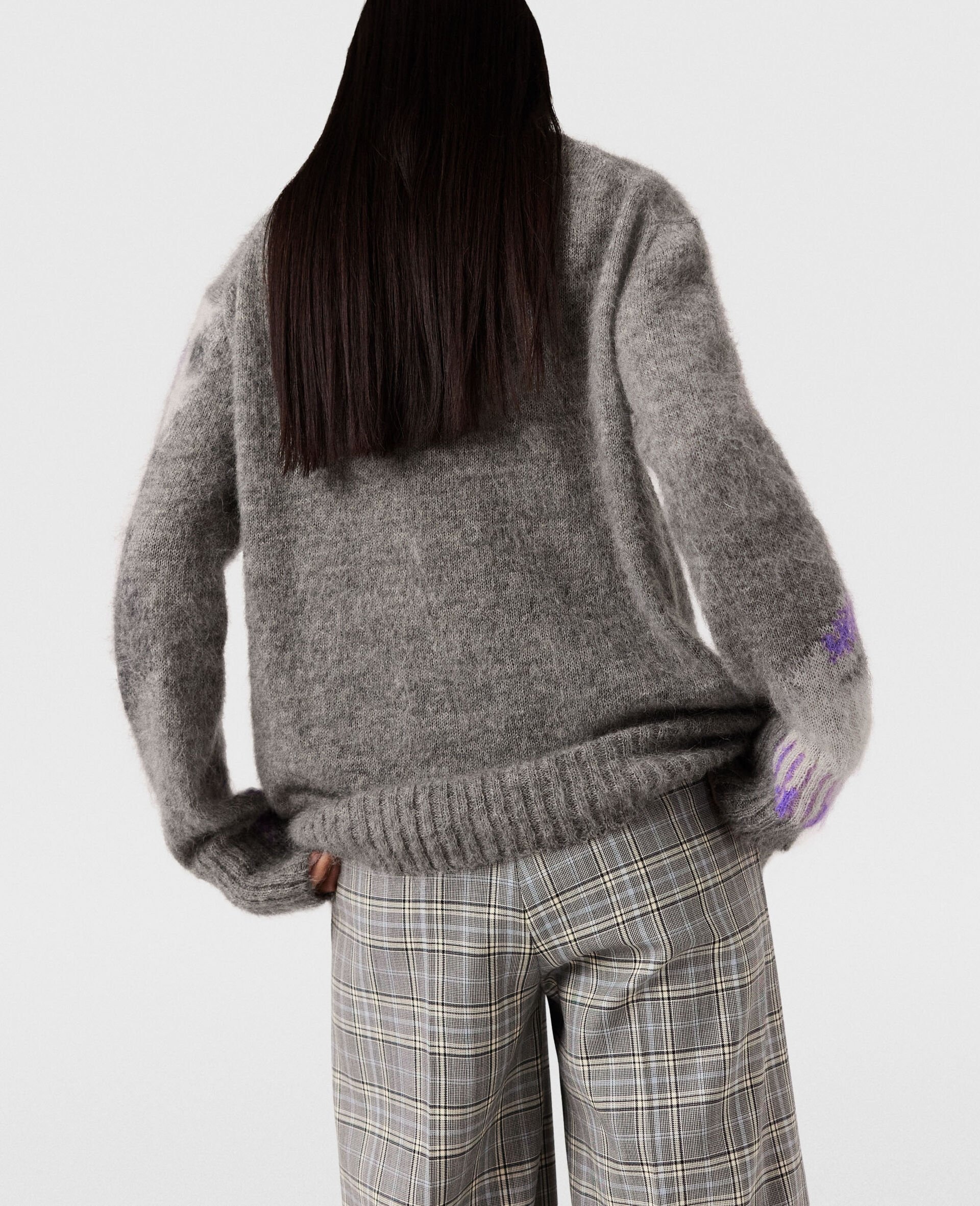 Kitten Graphic Knit Sweater - 3