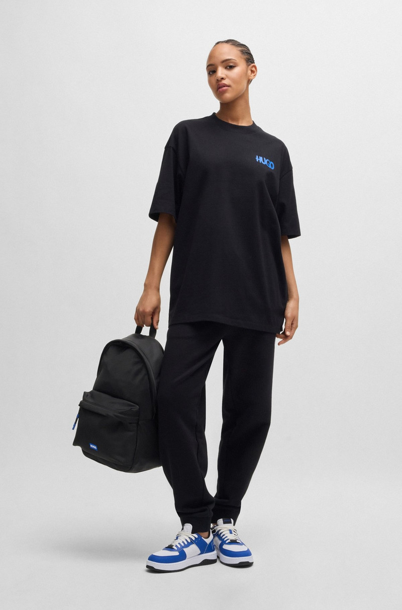 HUGO TWILL BACKPACK WITH BLUE LOGO LABEL outlook