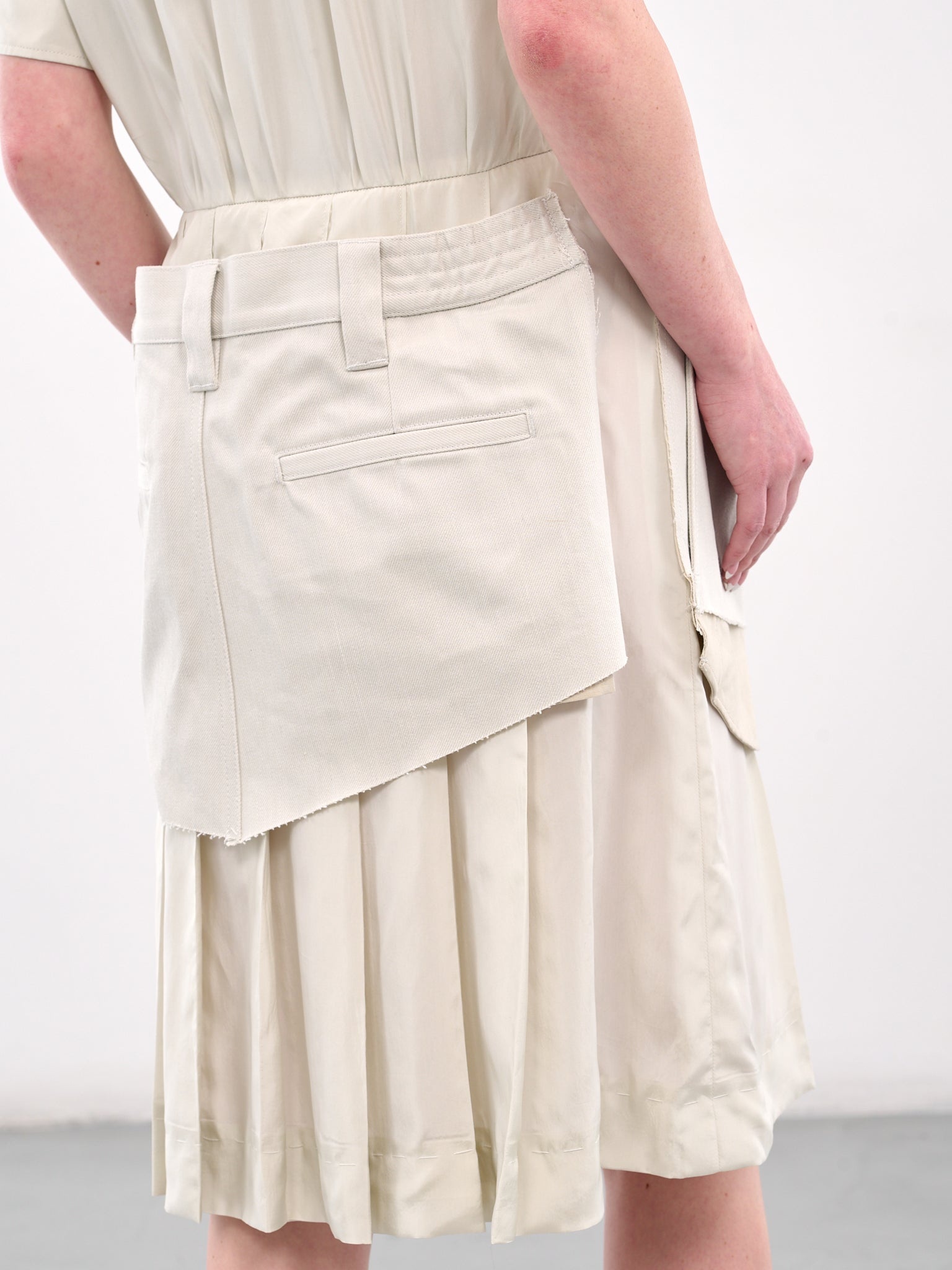 Deconstructed Mini Dress - 5