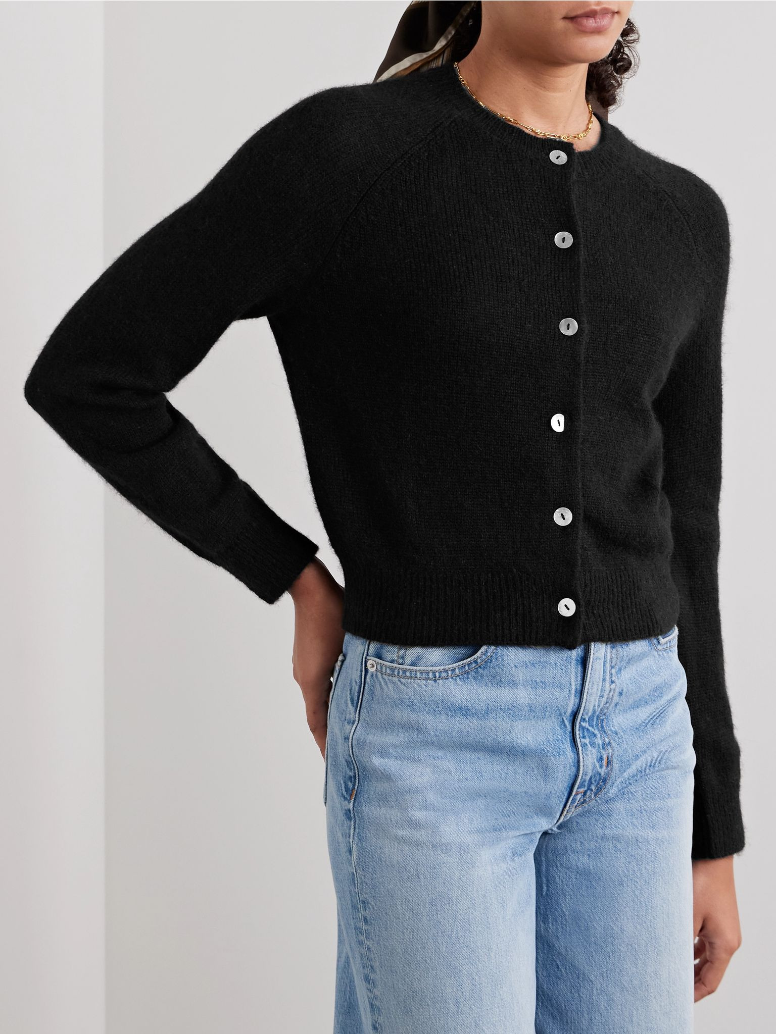 Petra knitted cardigan Black - 3