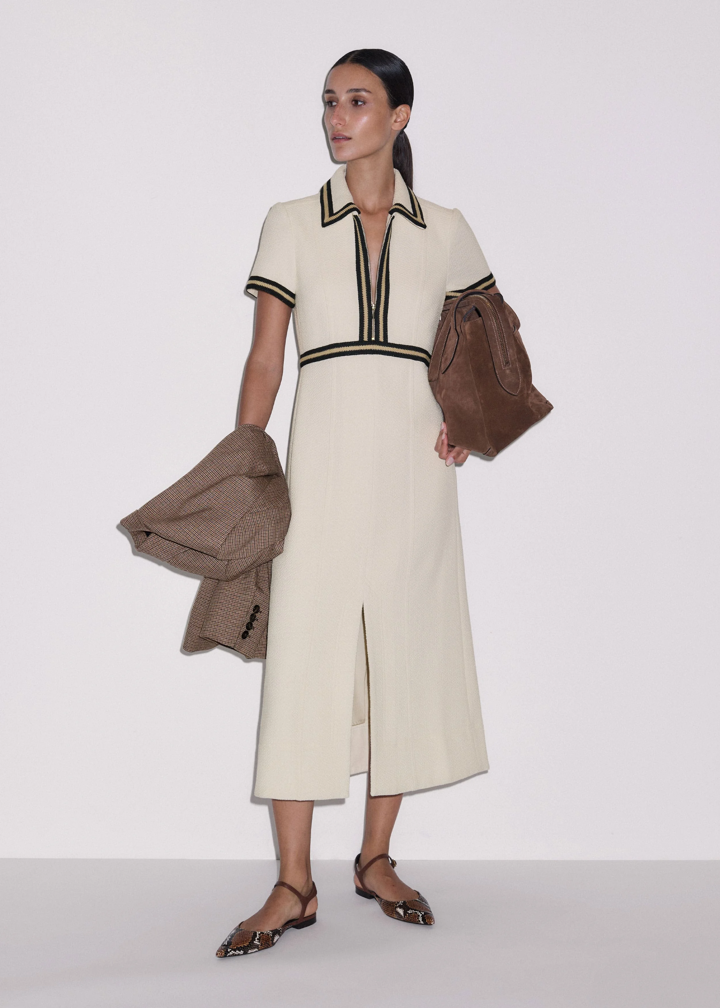 Fit + Flare Midi Dress - 1