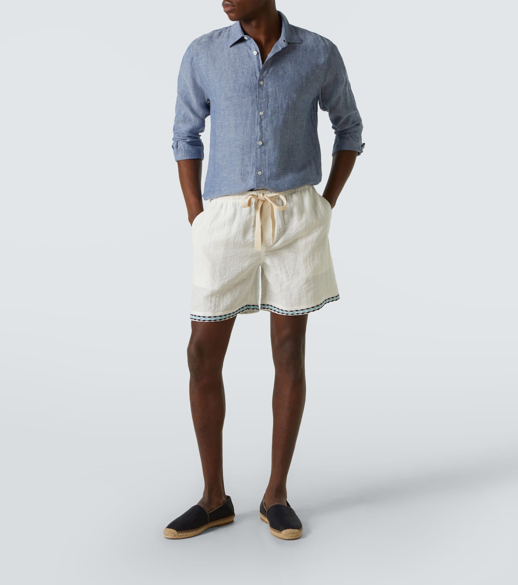 Justin linen chambray shirt - 2