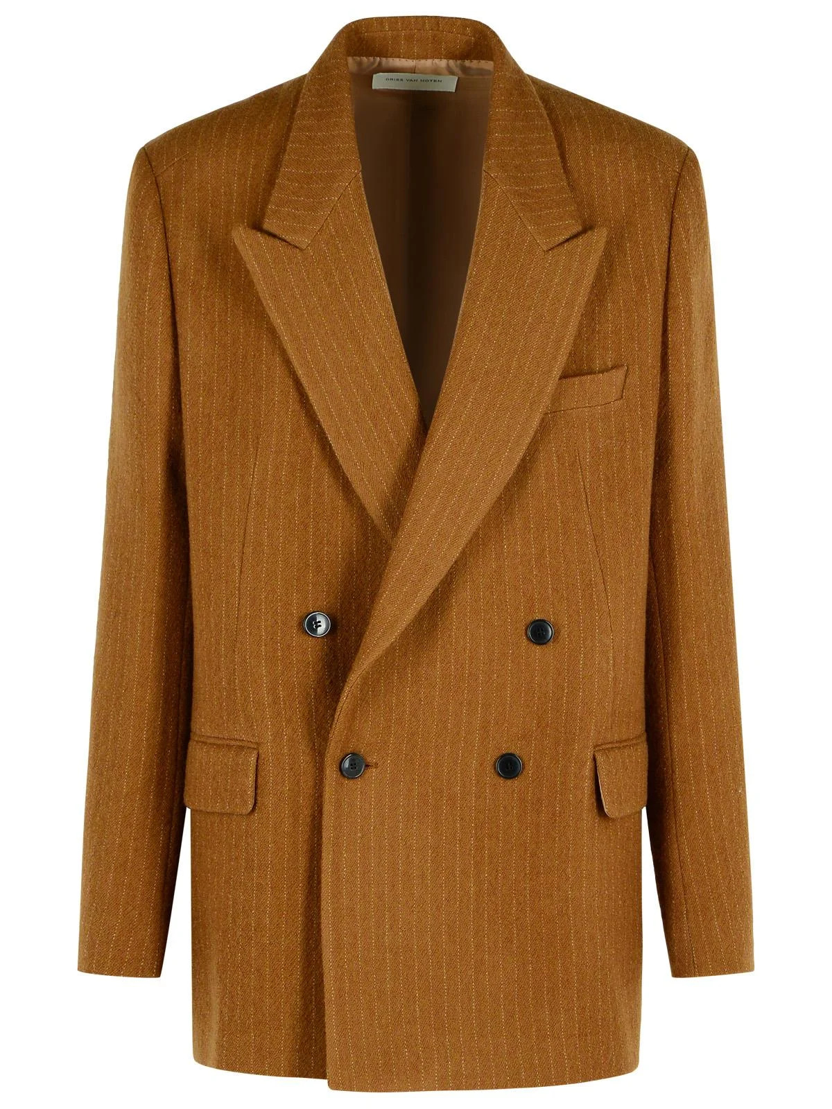 Dries Van Noten 'Bishop' Brown Wool Jacket Men - 1
