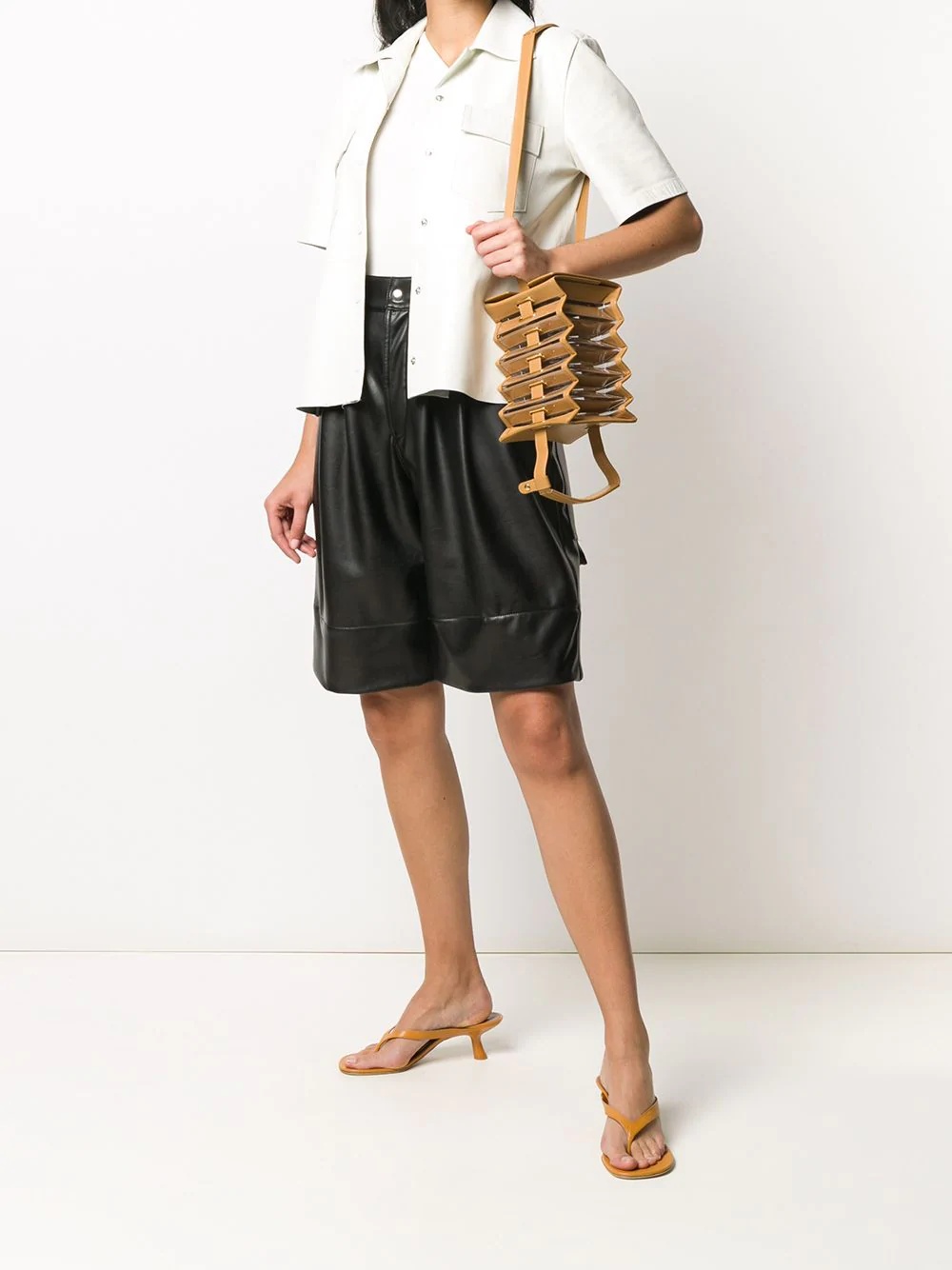 accordion shoulder bag - 2