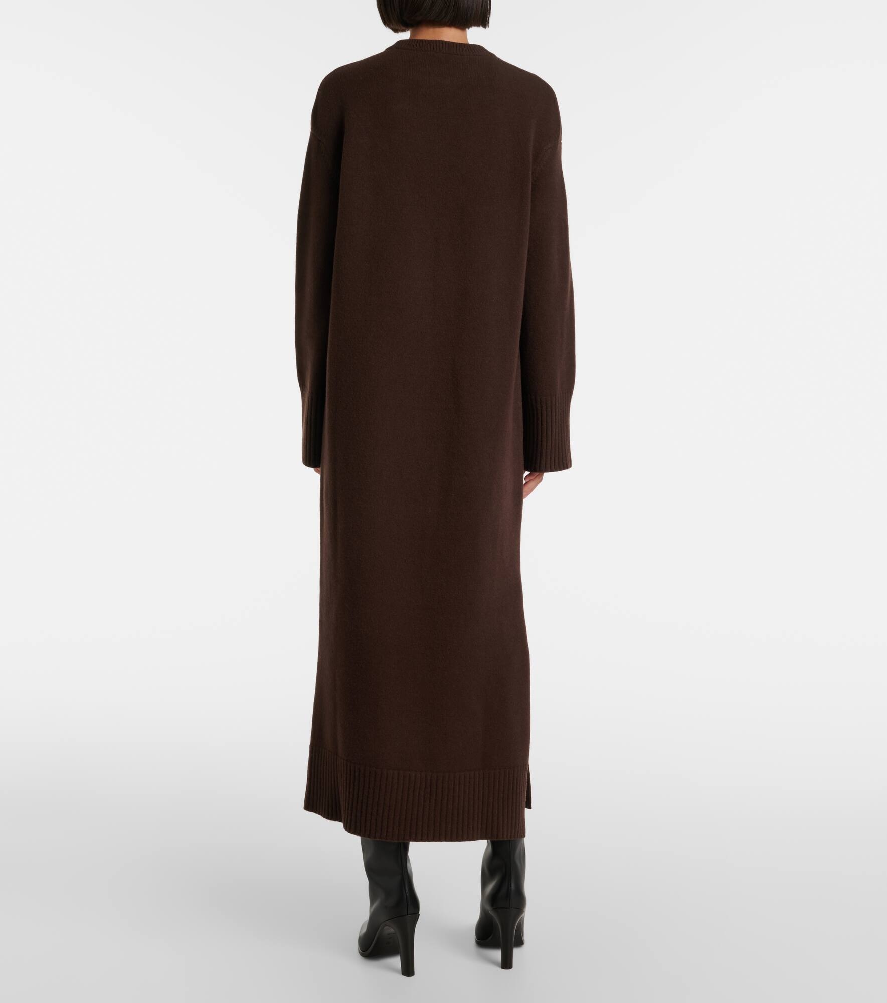 Ainsley wool and cashmere shift dress - 3