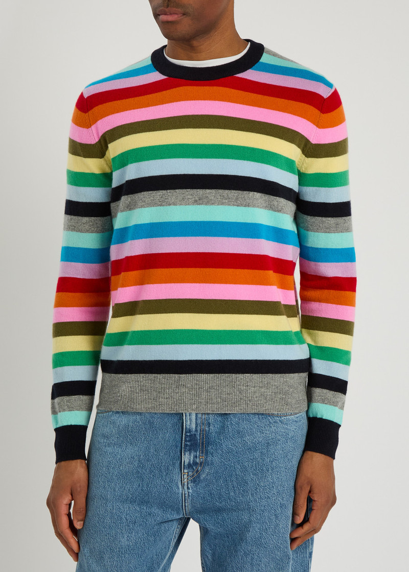 Allude Allude Striped Cashmere Jumper outlook