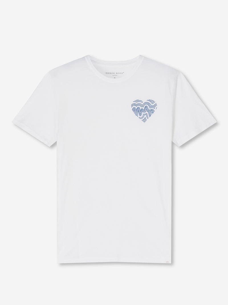 Men's T-Shirt Ripley 12 Pima Cotton Blue - 1