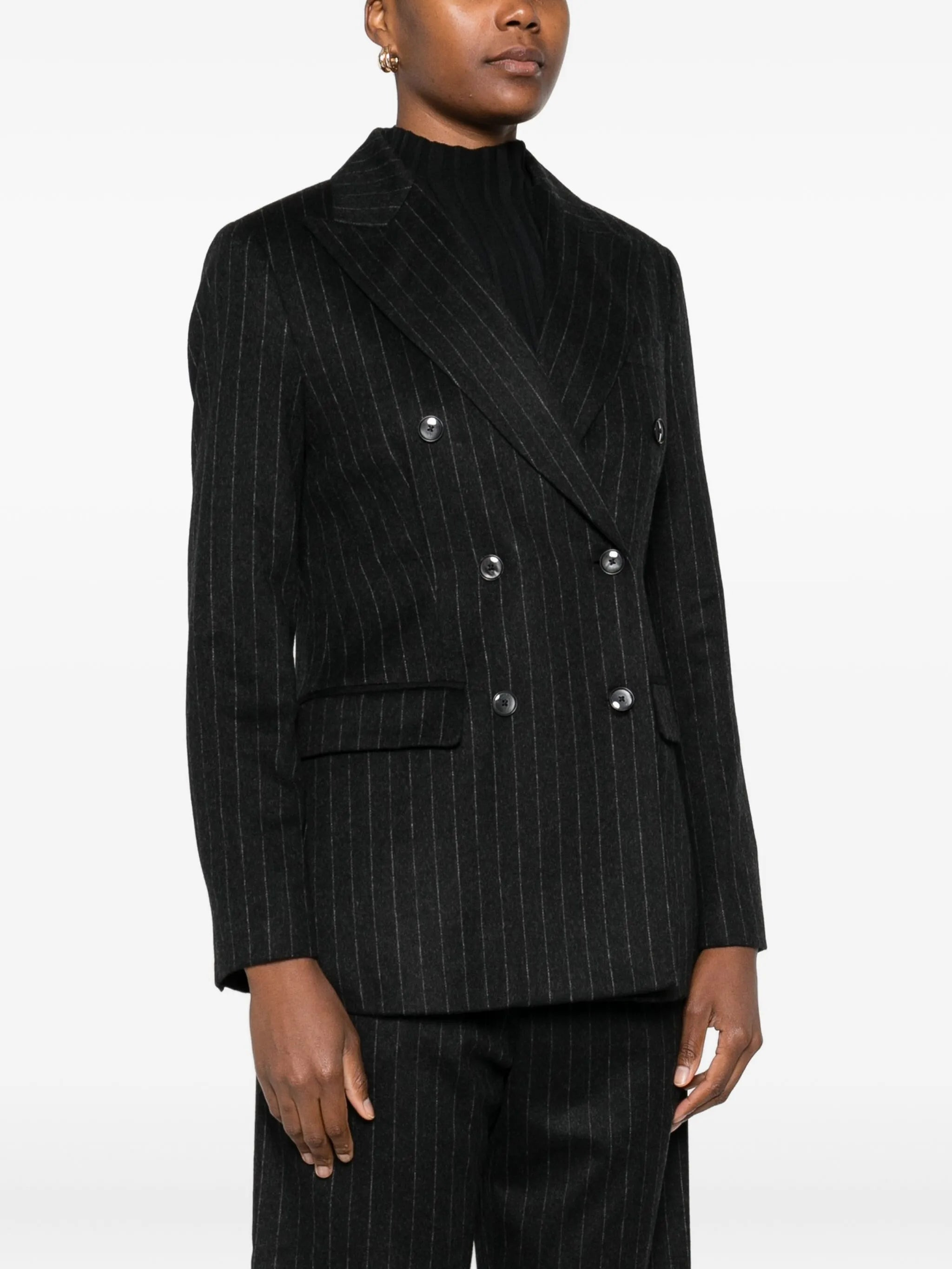 Barena Pinstripe Double-breasted Blazer - 2
