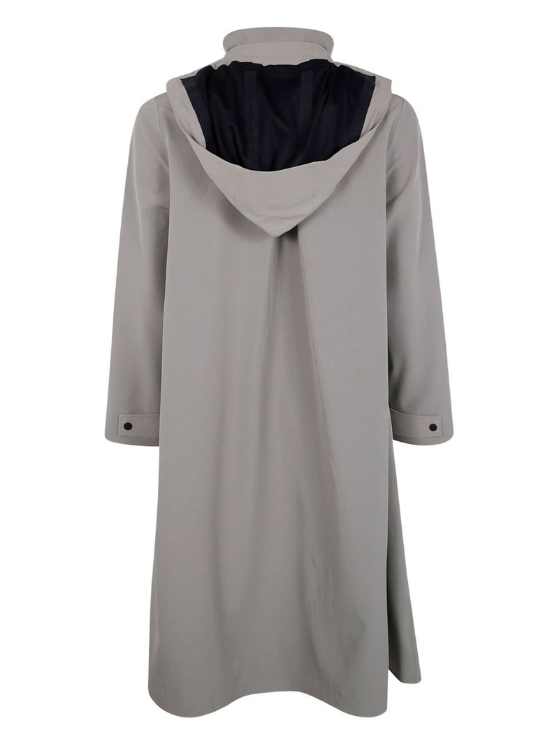 RAINS Suva Vision Softshell A-line hooded raincoat outlook