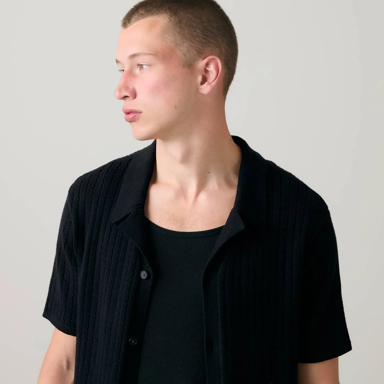 COSTA KNIT CAMP SHIRT - 1