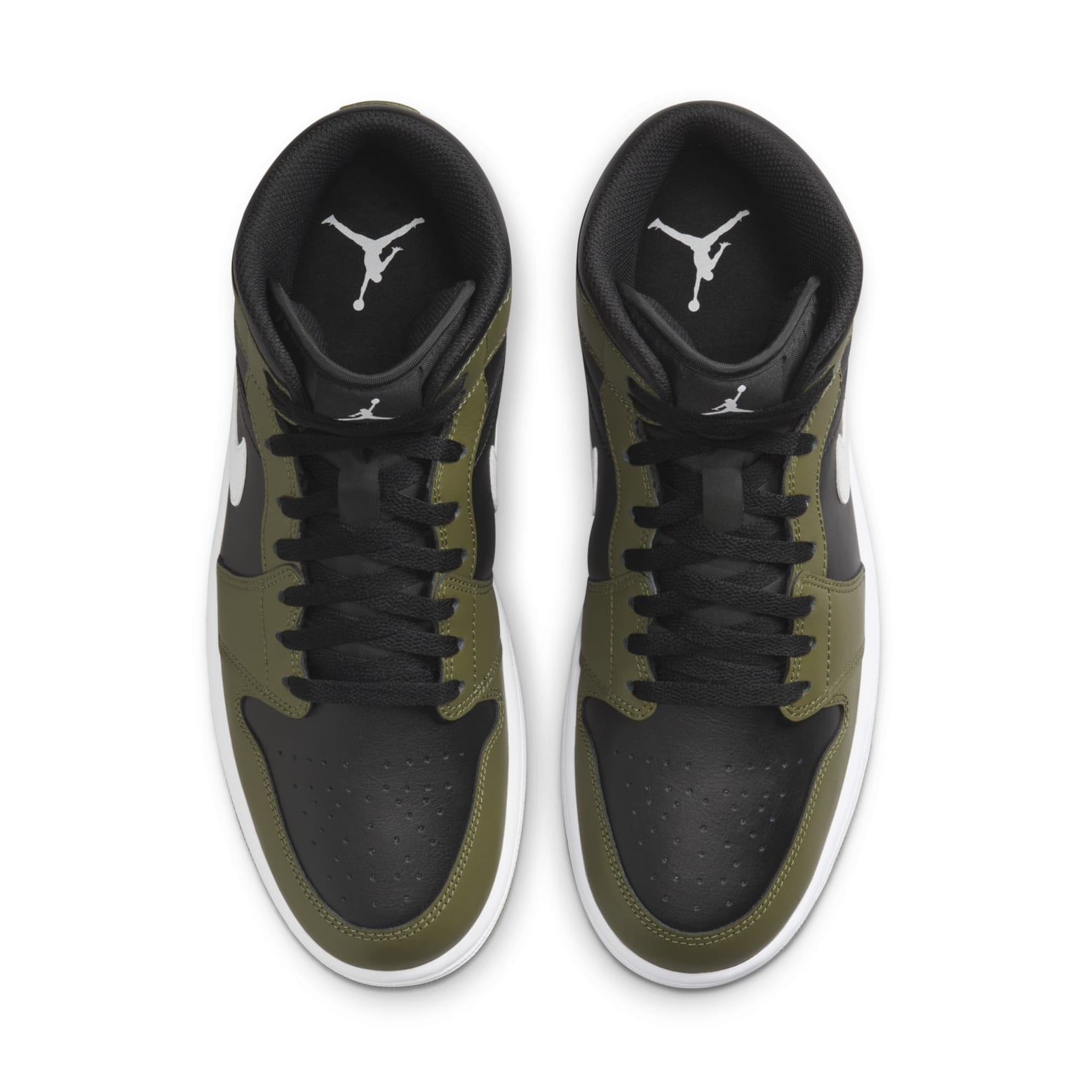 Air Jordan 1 Mid 'Black Medium Olive' DQ8426-092 - 4