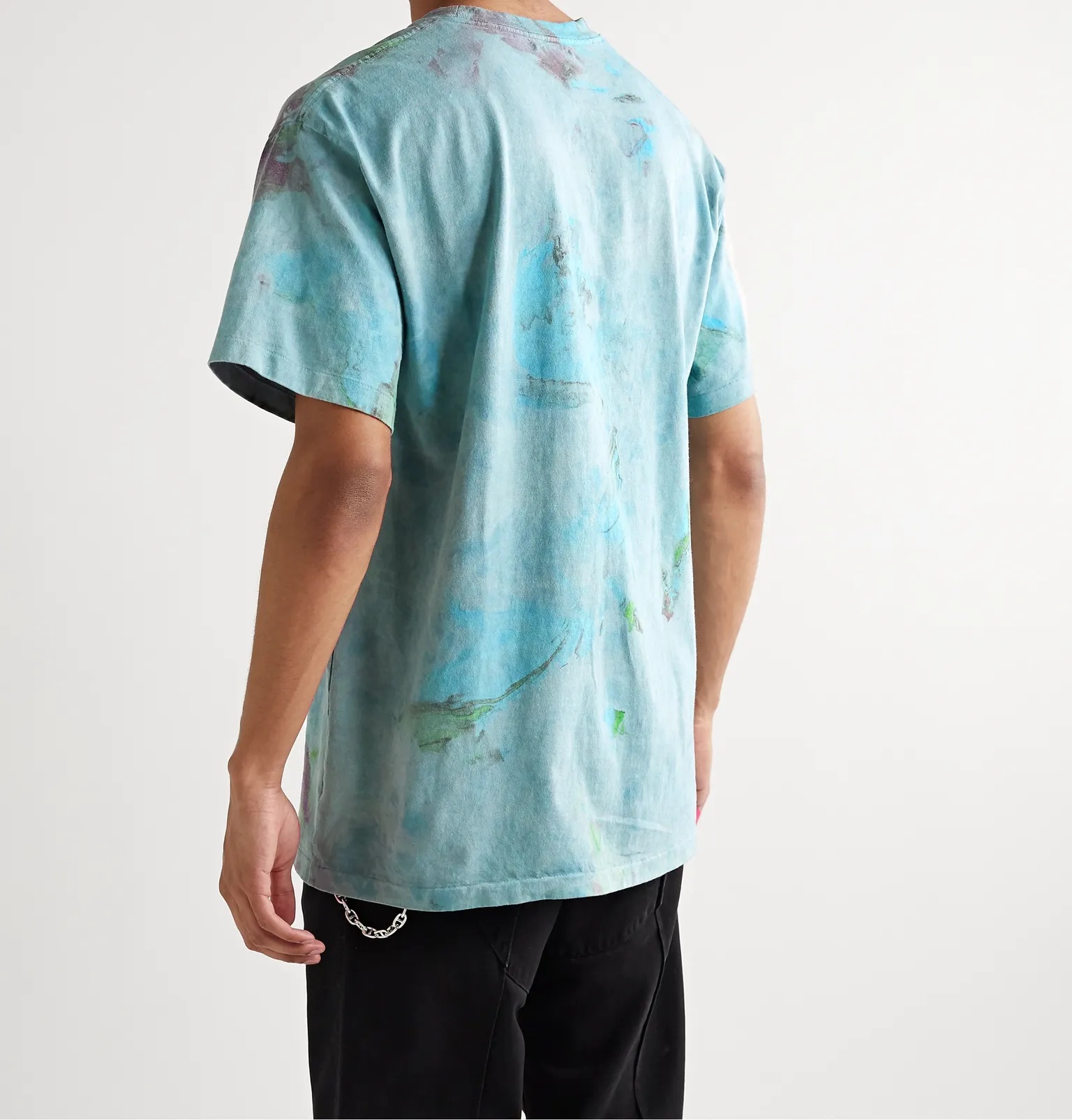 University Tie-Dyed Cotton-Jersey T-Shirt - 4