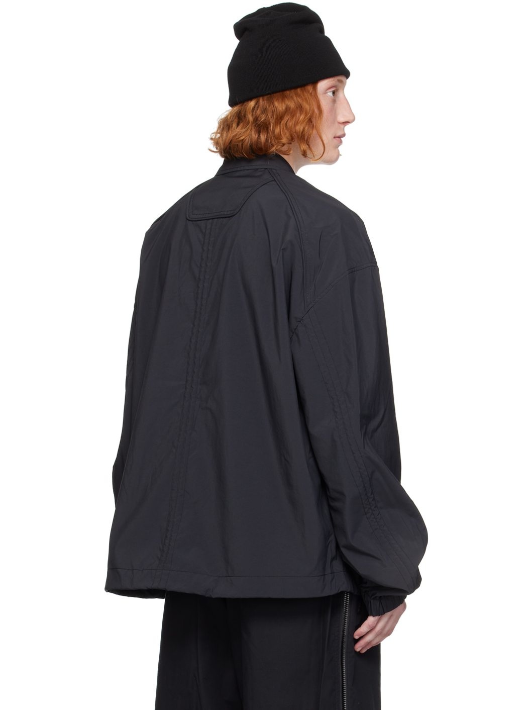 Black Puckering Shirt - 3