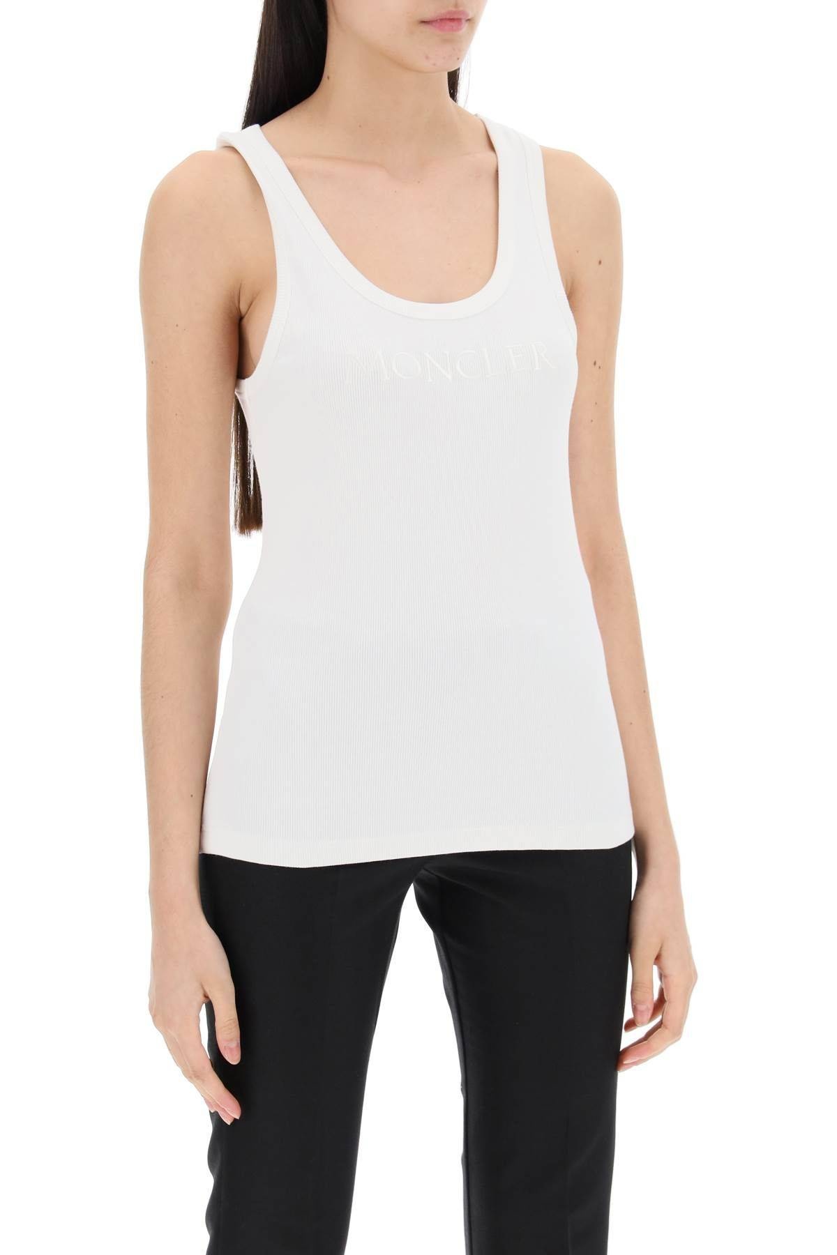 SLEEVELESS RIBBED JERSEY TOP - 3