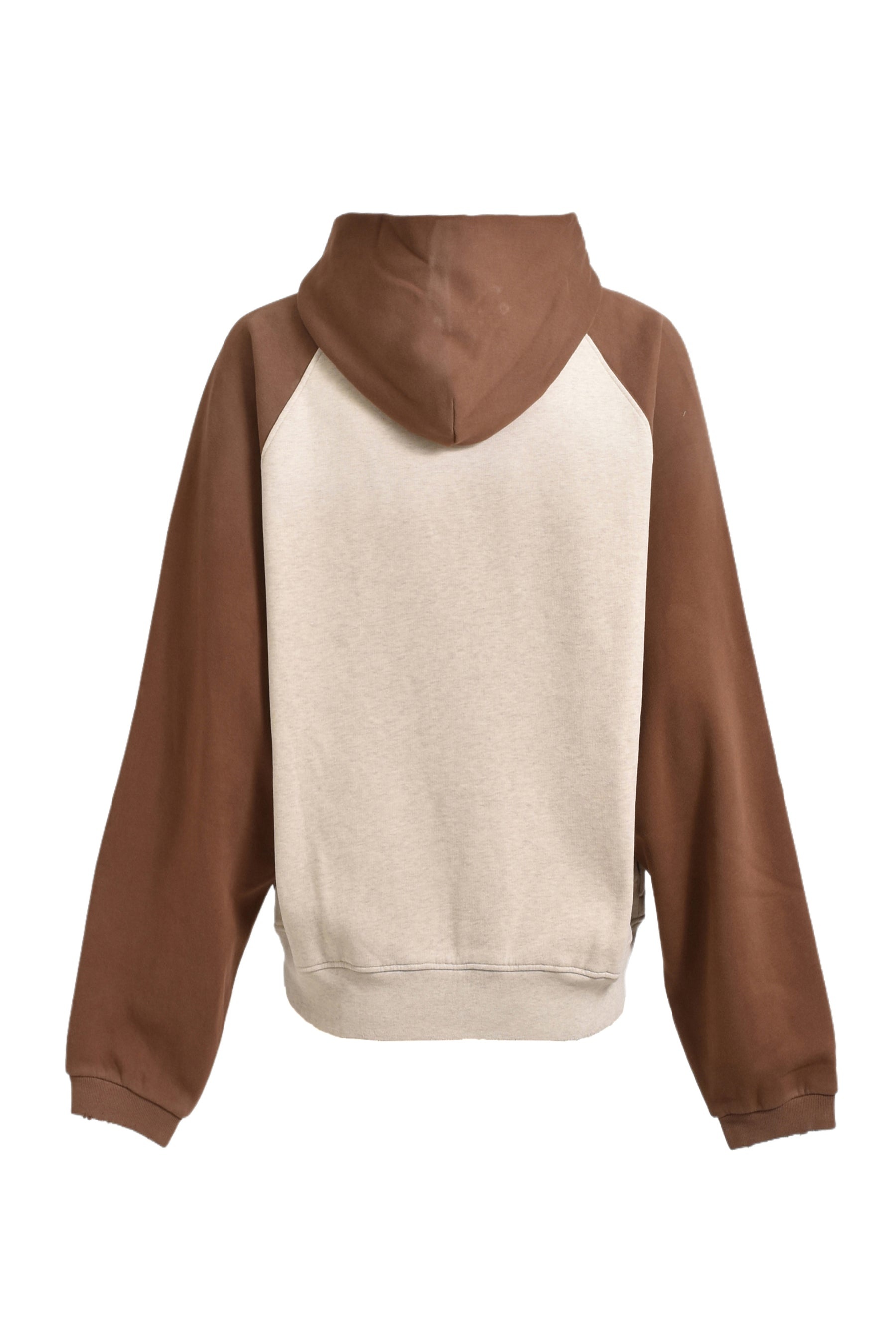 ERL RAGLAN HOODIE KNIT / WHT BRWN | nubiantokyo | REVERSIBLE