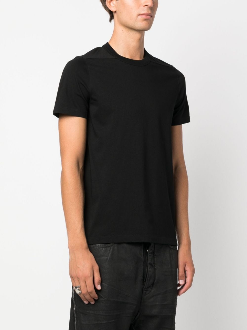 short-sleeved cotton T-shirt - 3