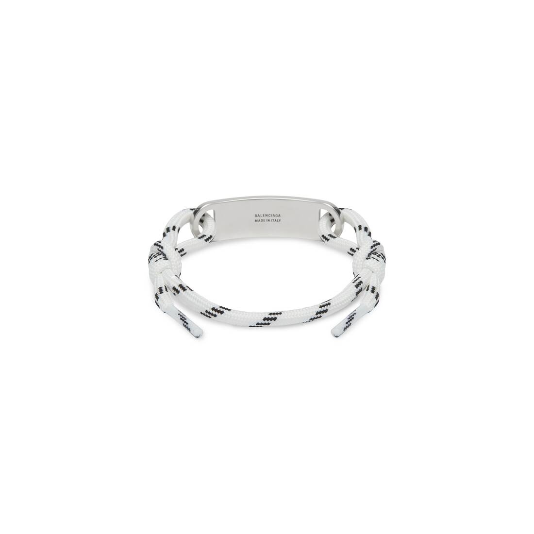 Plate Bracelet in White - 3
