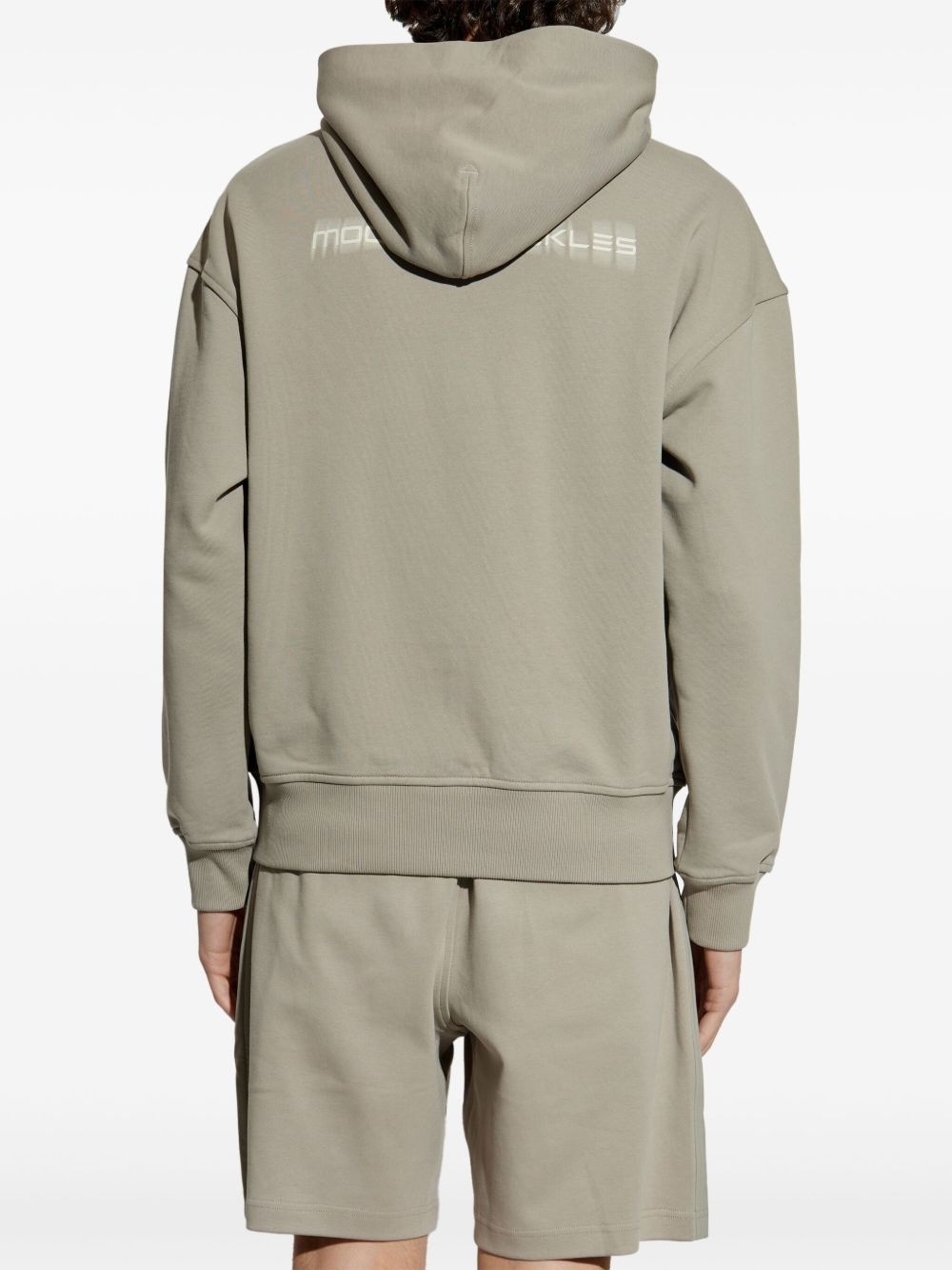 logo-print hoodie - 4