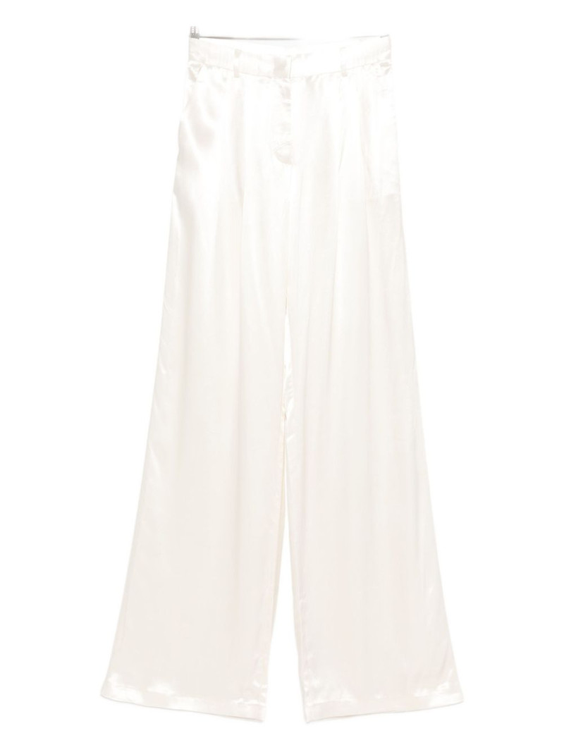 pleat-detail trousers 1