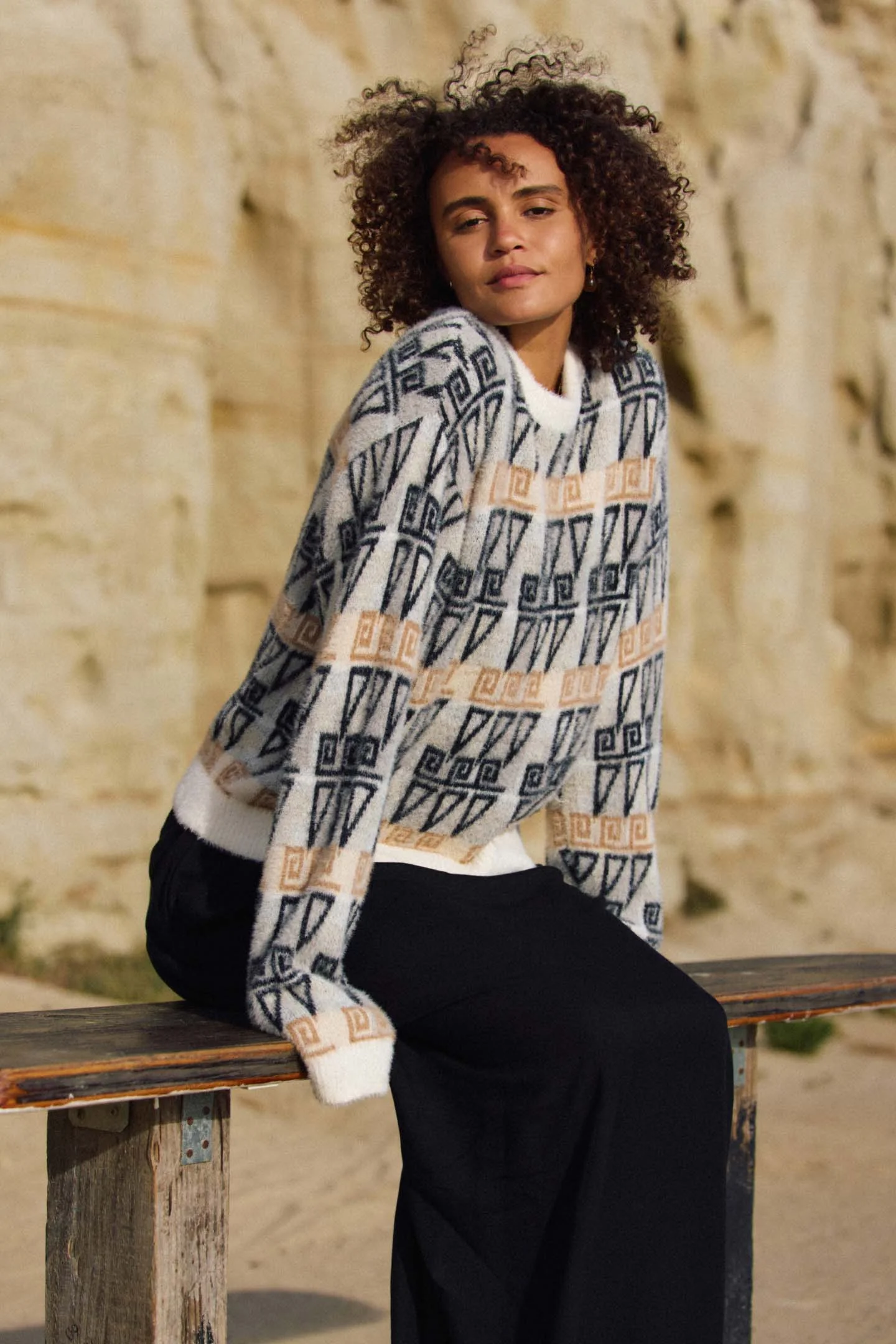 Kieren Long Sleeve Sweater - 1