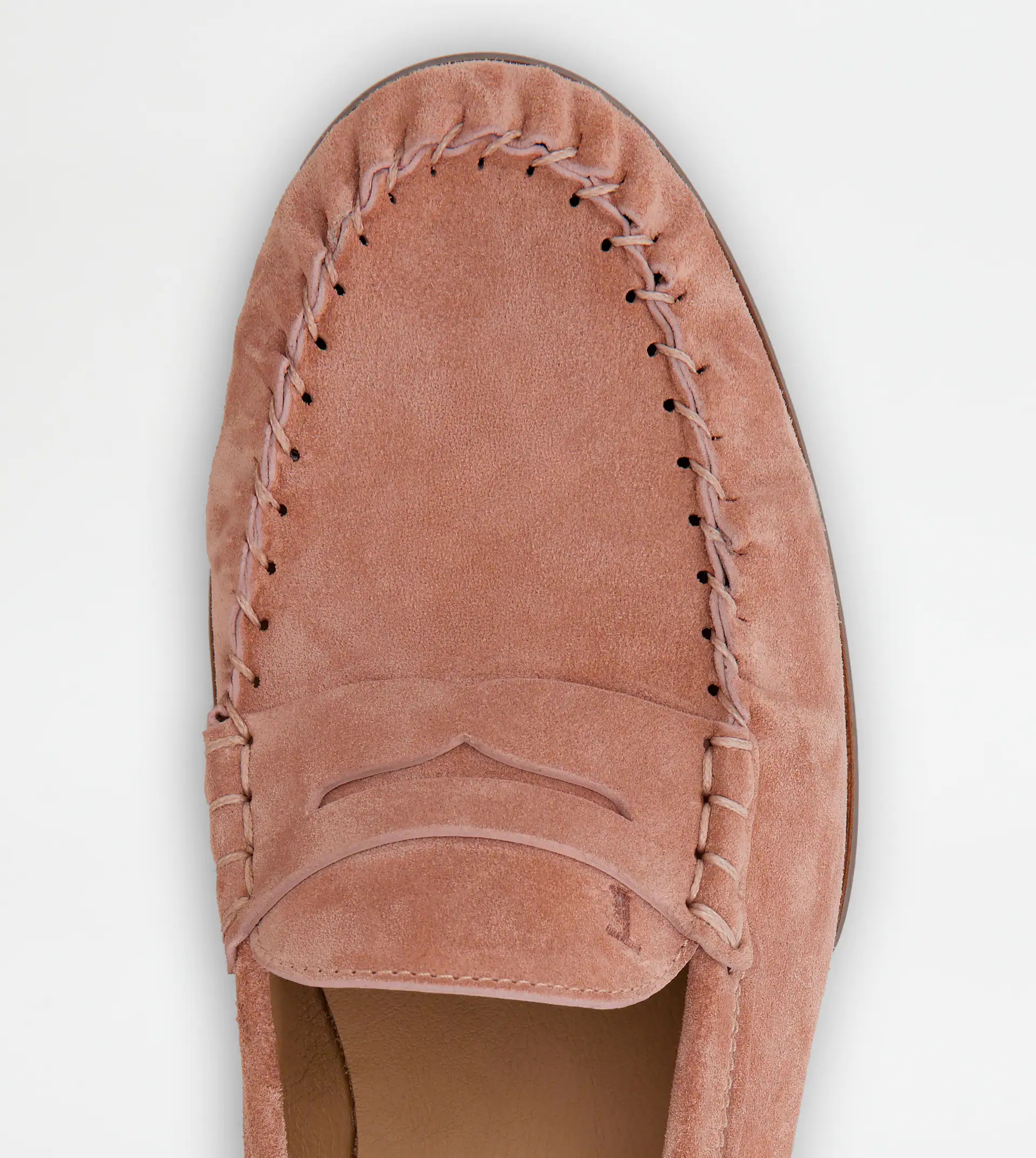 LOAFERS IN SUEDE - PINK - 3