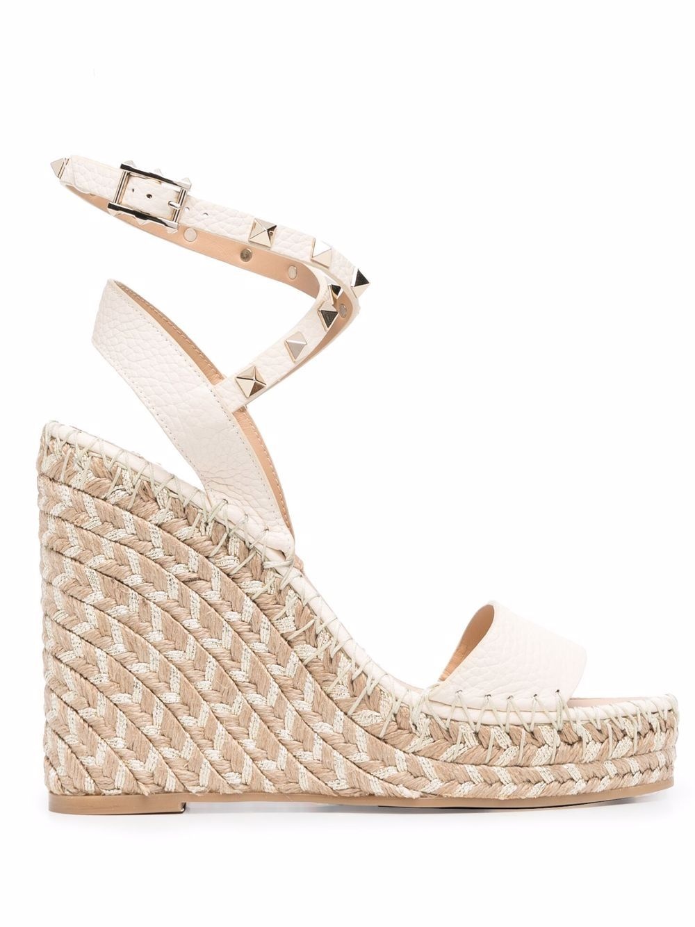 Rockstud wedge sandals - 1