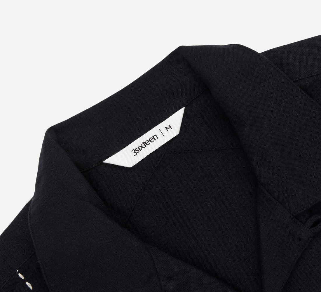 Vacation Shirt - Black Hand Stitch - 3