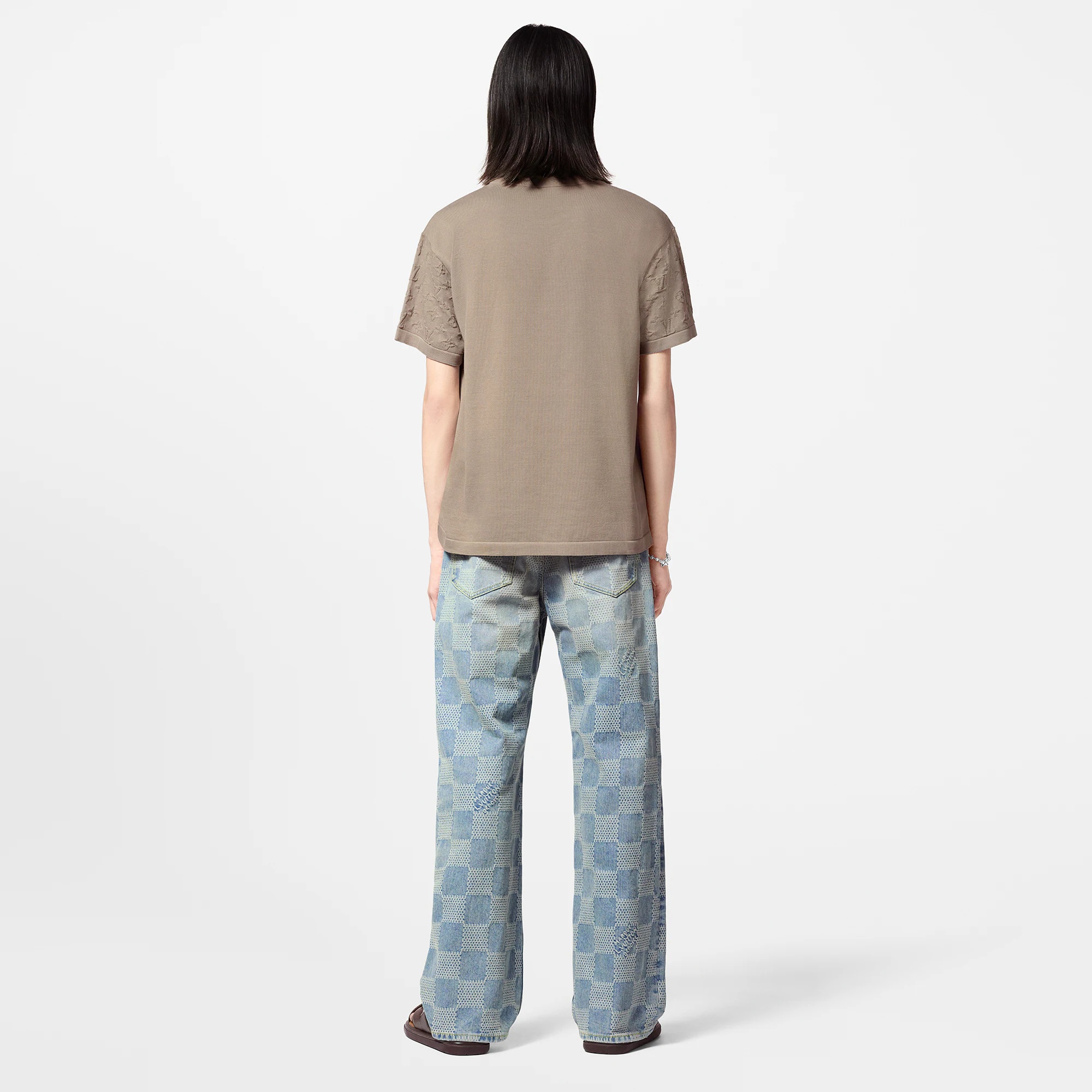 Short-Sleeved Cotton Crewneck - 3