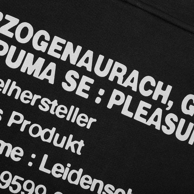 PUMA X PLEASURES GRAPHIC HOODIE - BLACK 6
