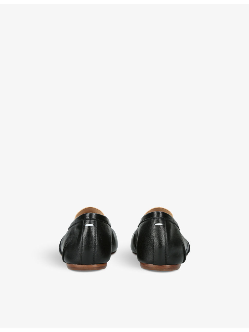 Tabi split-toe leather ballet flats - 4