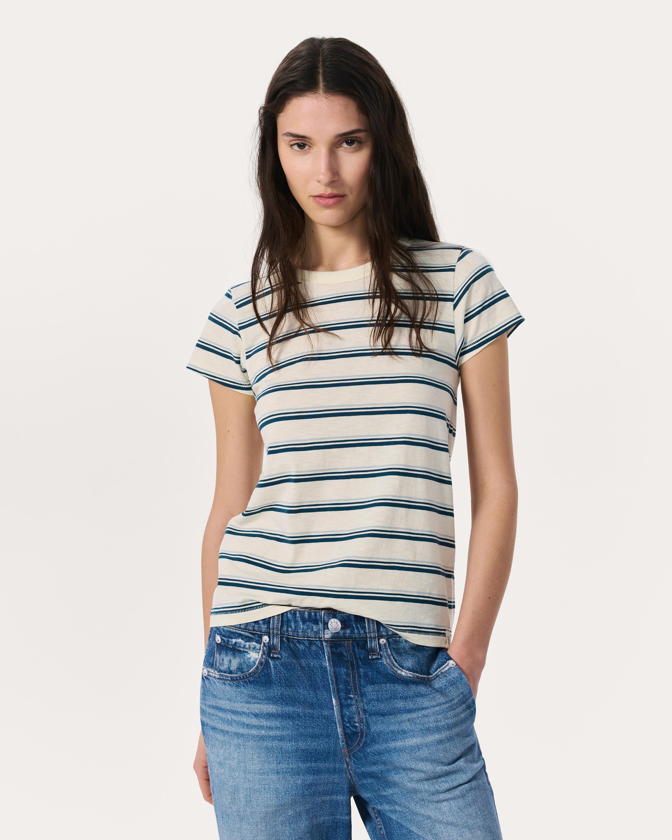 The Slub Striped Tee - 2
