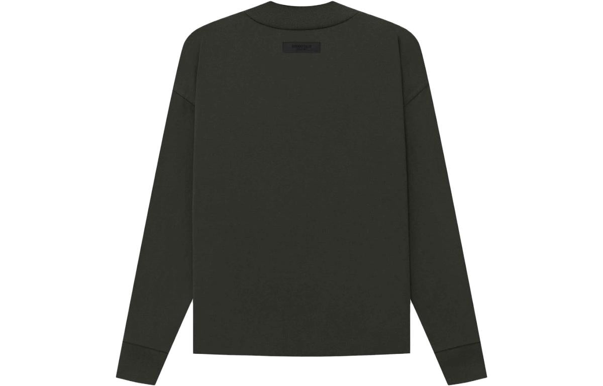 Fear of God Essentials SS23 Essentials L S Tee 'Off Black' FOG-SS23-076 - 2