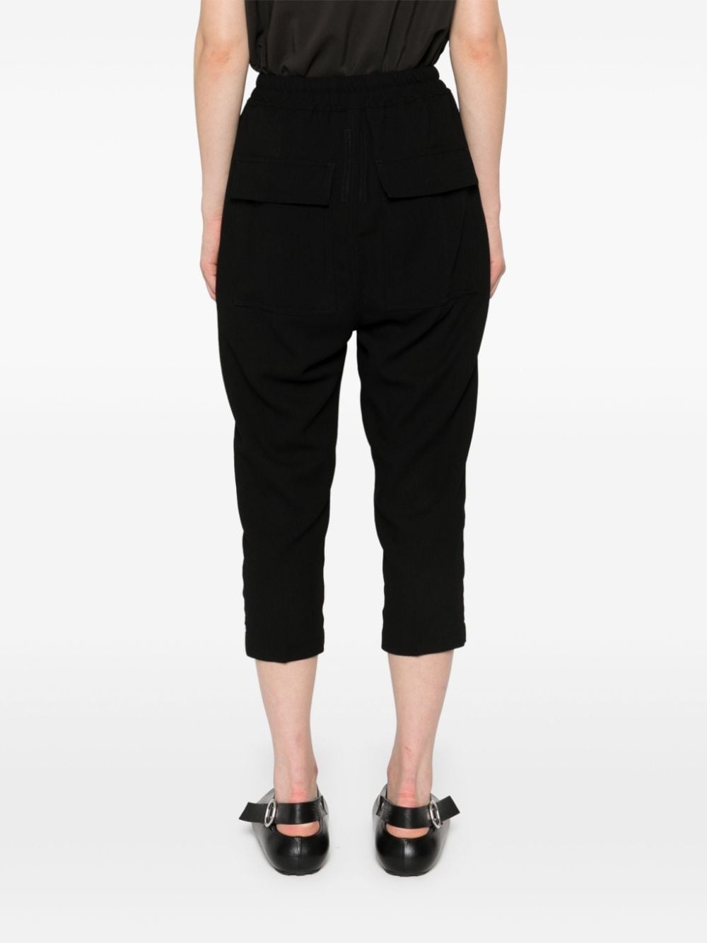 Astaires cropped virgin wool trousers - 4