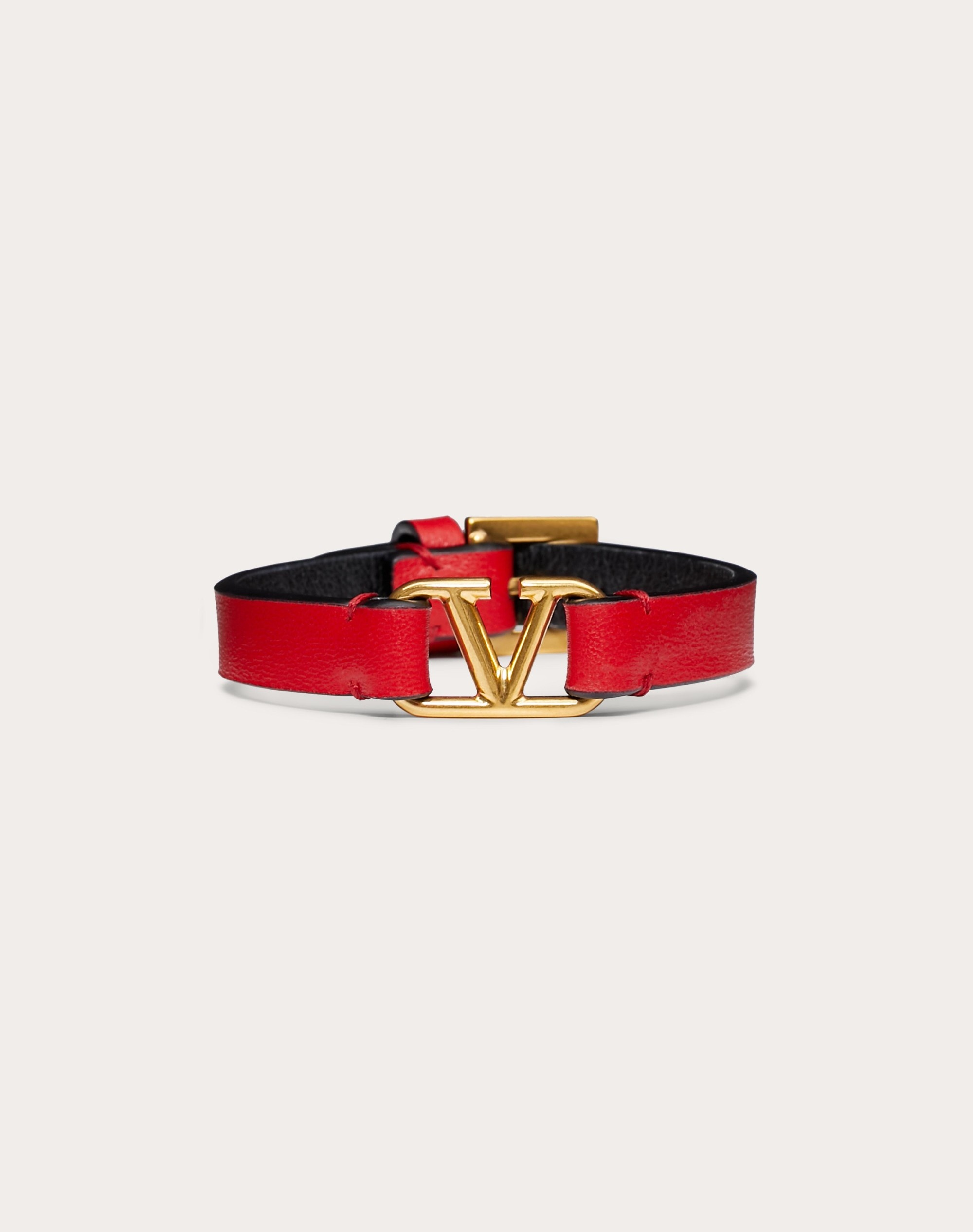 VLOGO SIGNATURE CALFSKIN BRACELET - 1