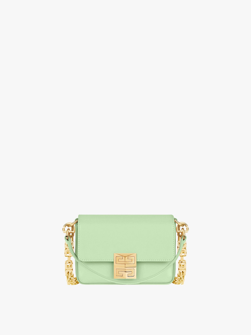 SMALL 4G BAG IN SHINY LEATHER WITH CHAIN 1