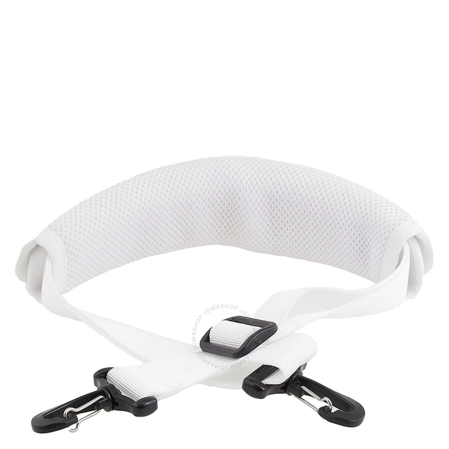 pushBUTTON White Ladies Shoulder Strap - 2