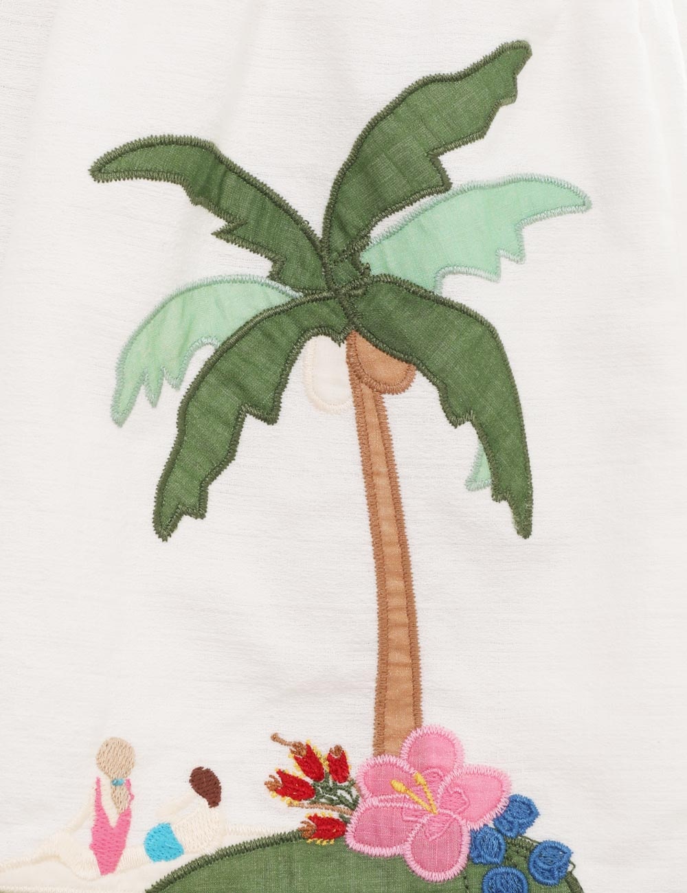CLOVER APPLIQUE RELAXED SHORT - 6